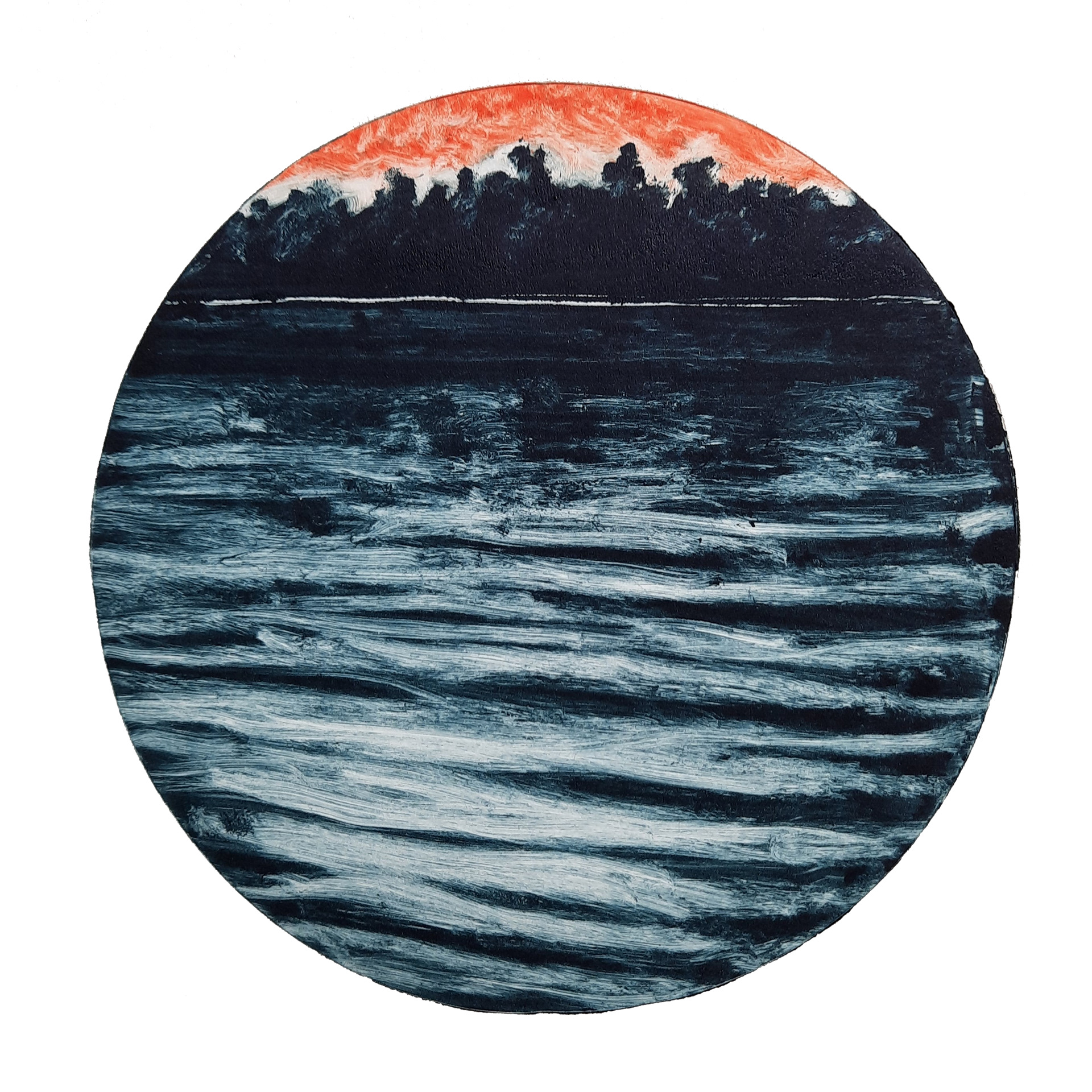 Dusk on the lake