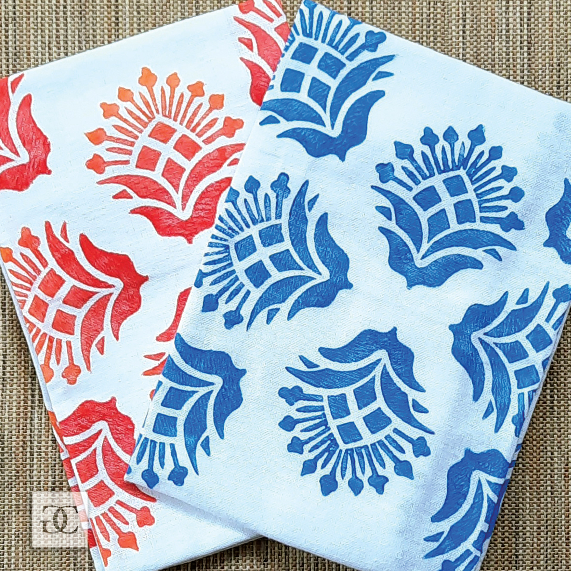 Corn Flower Design