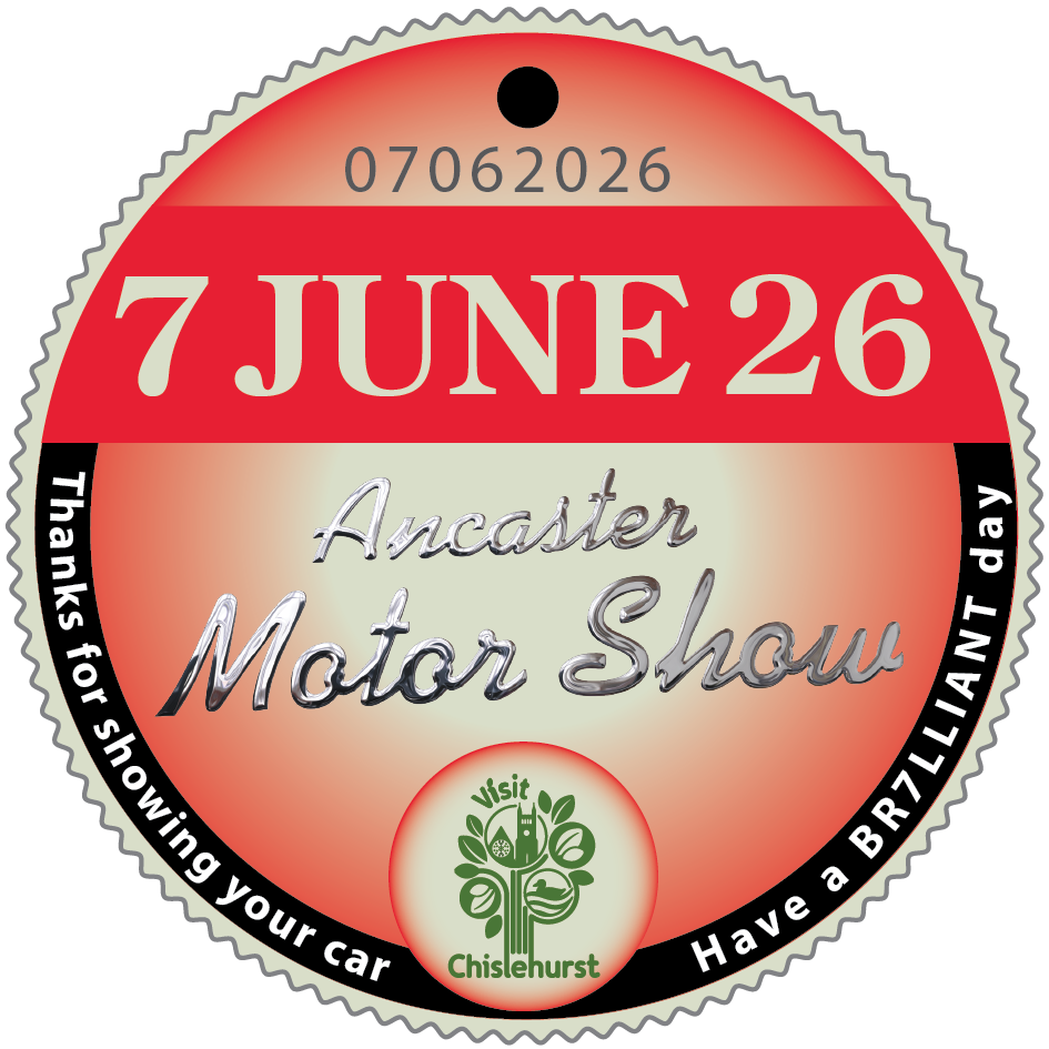 Tax Disc for displaying on the cars