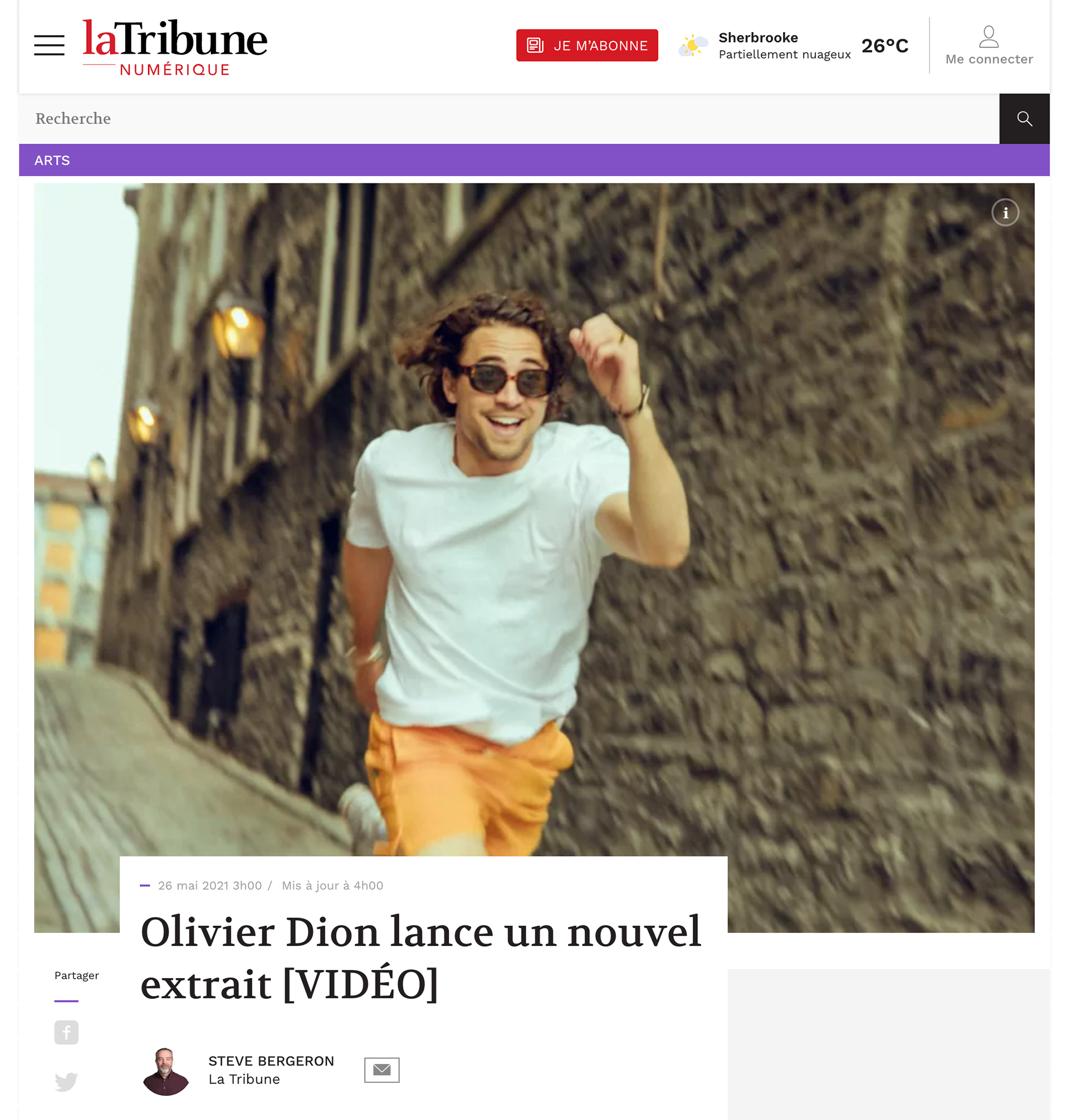 Olivier Dion - La Tribune - Kevin Millet