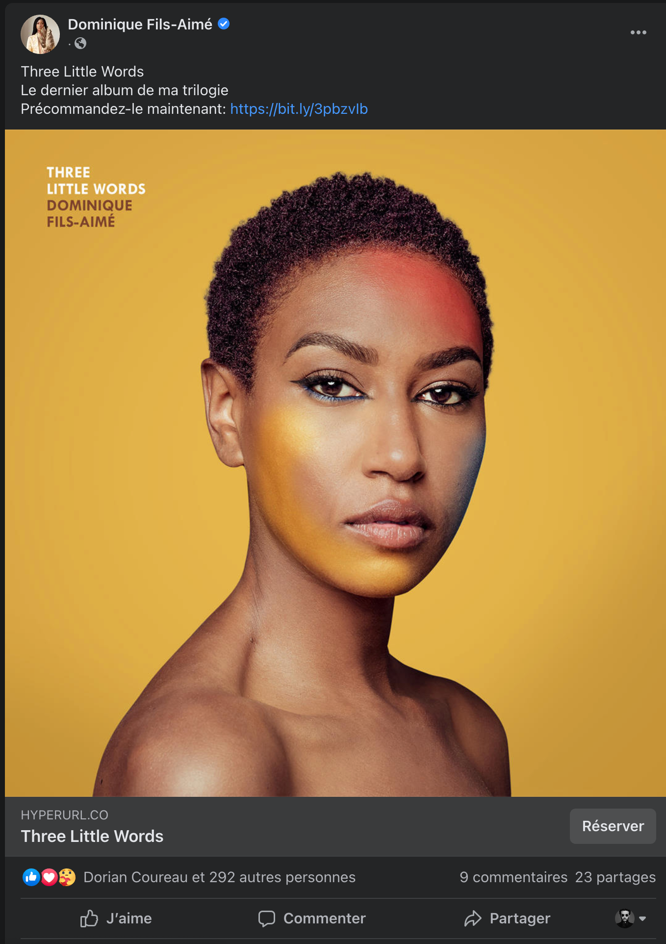 Three Little Words - Dominique Fils-Aimé