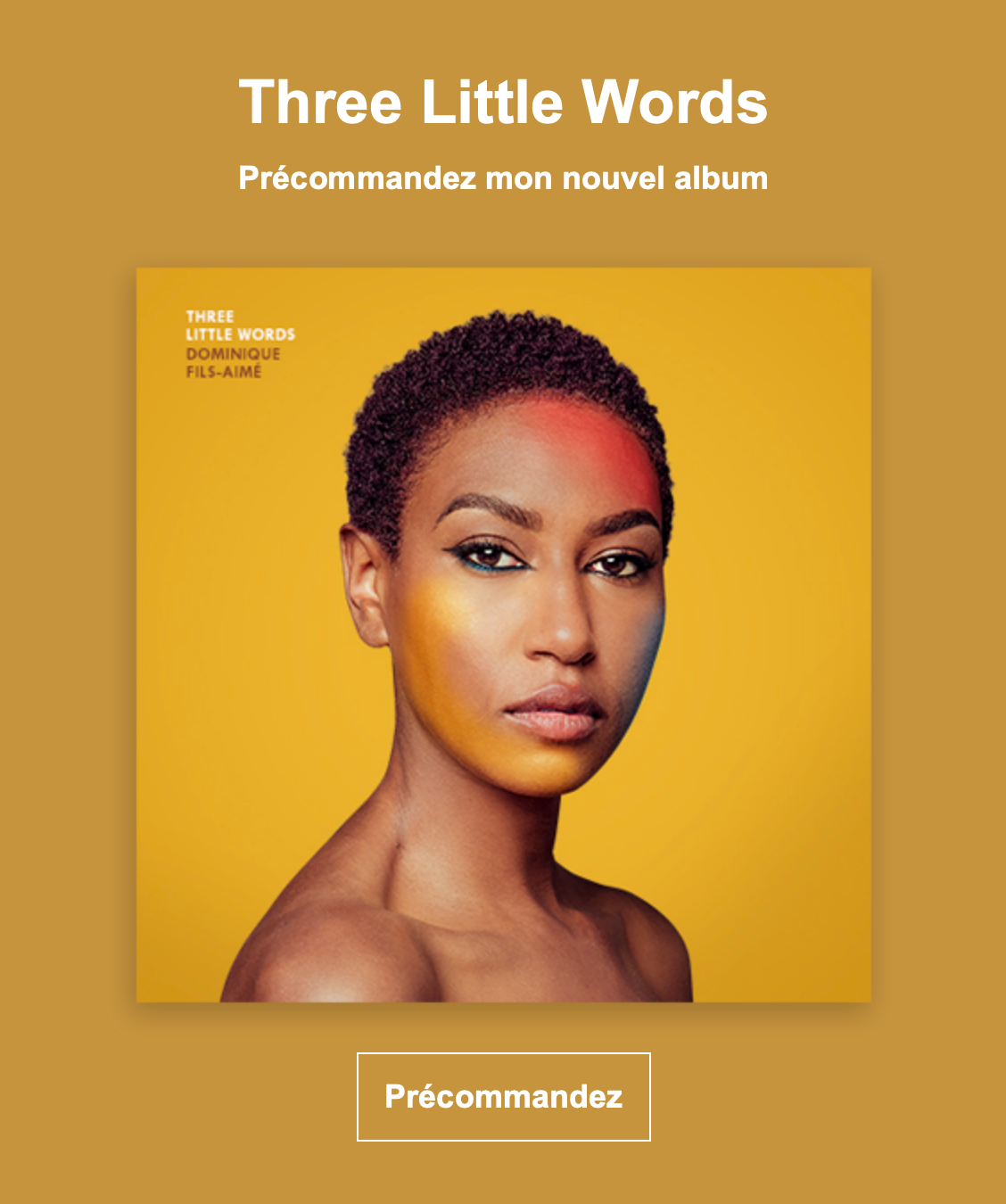 Three Little Words - Dominique Fils-Aimé