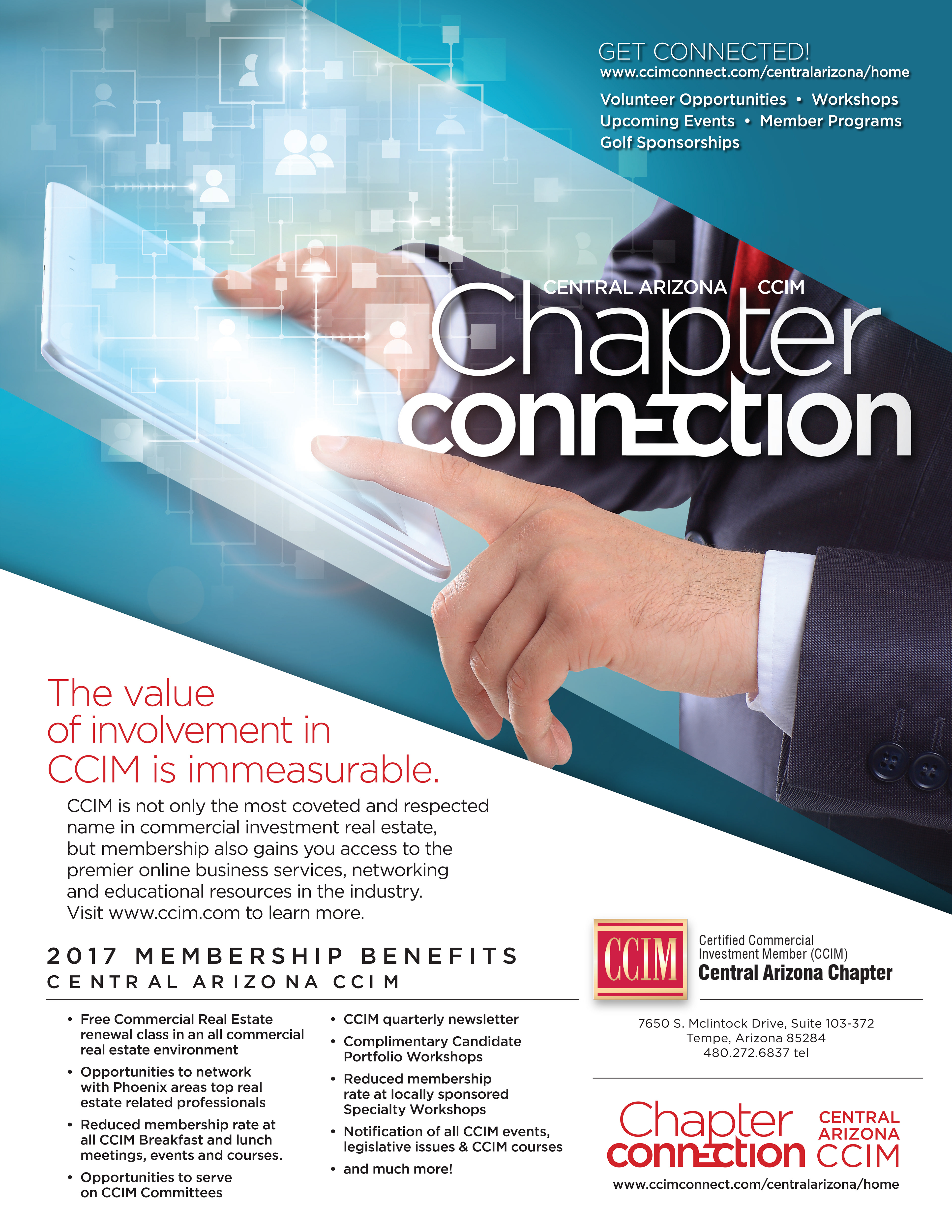 CCIM Chapter Connection • Membership Ad / Flyer