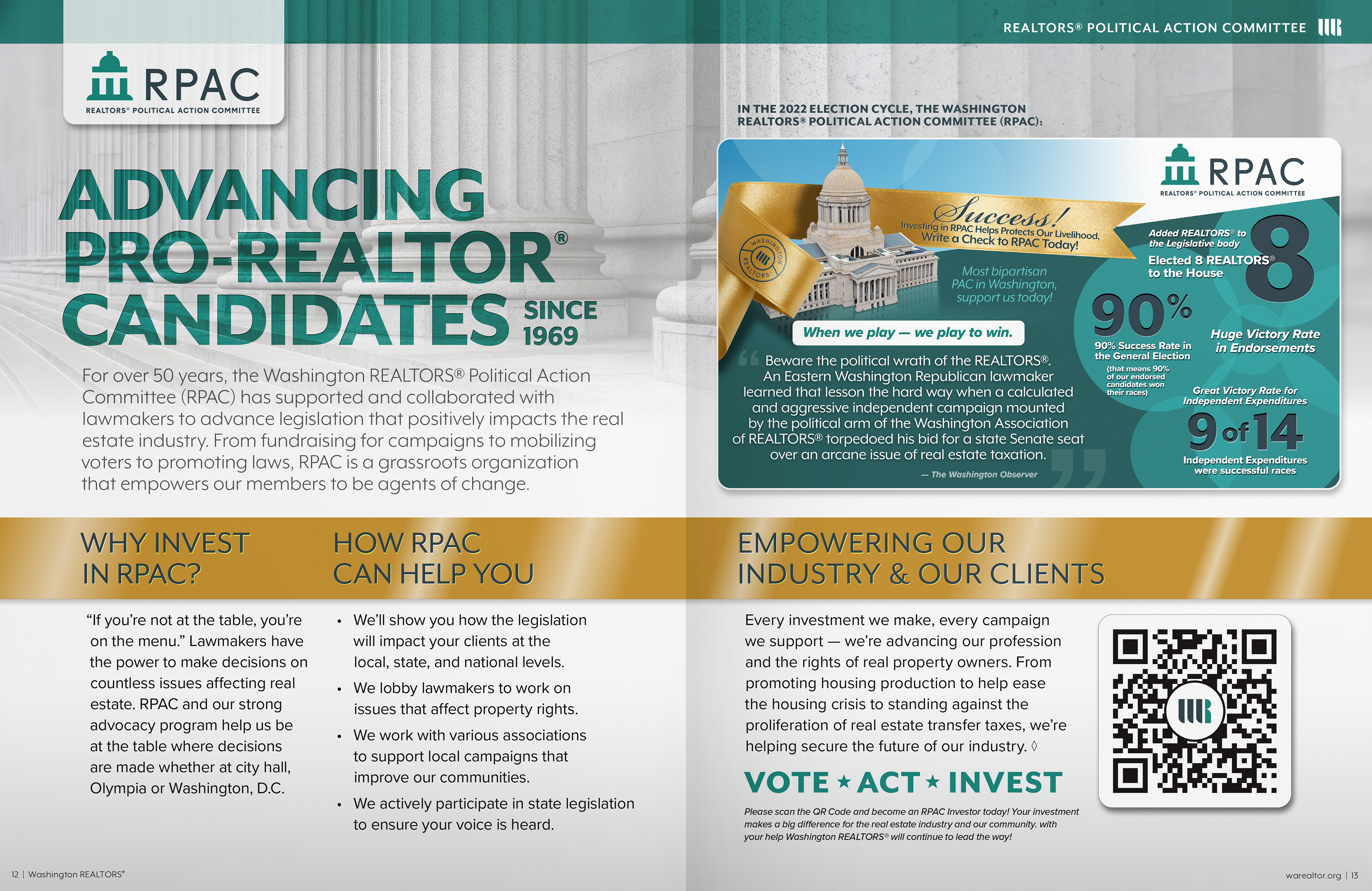 RE Magazine SPECIAL EDITION • 2024 VOTER GUIDE (INNER SPREAD)