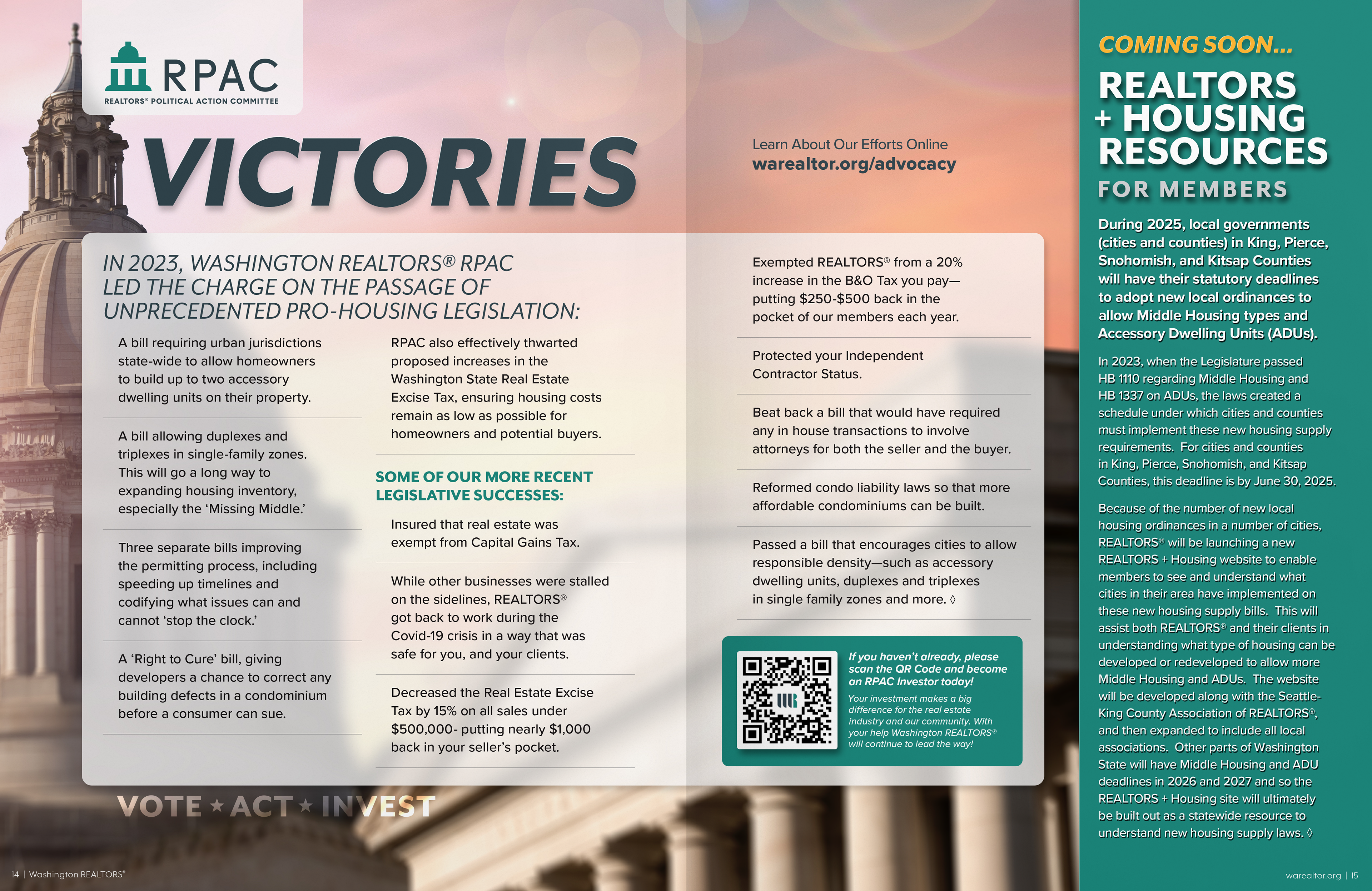 RE Magazine SPECIAL EDITION • 2024 VOTER GUIDE (INNER SPREAD 2)