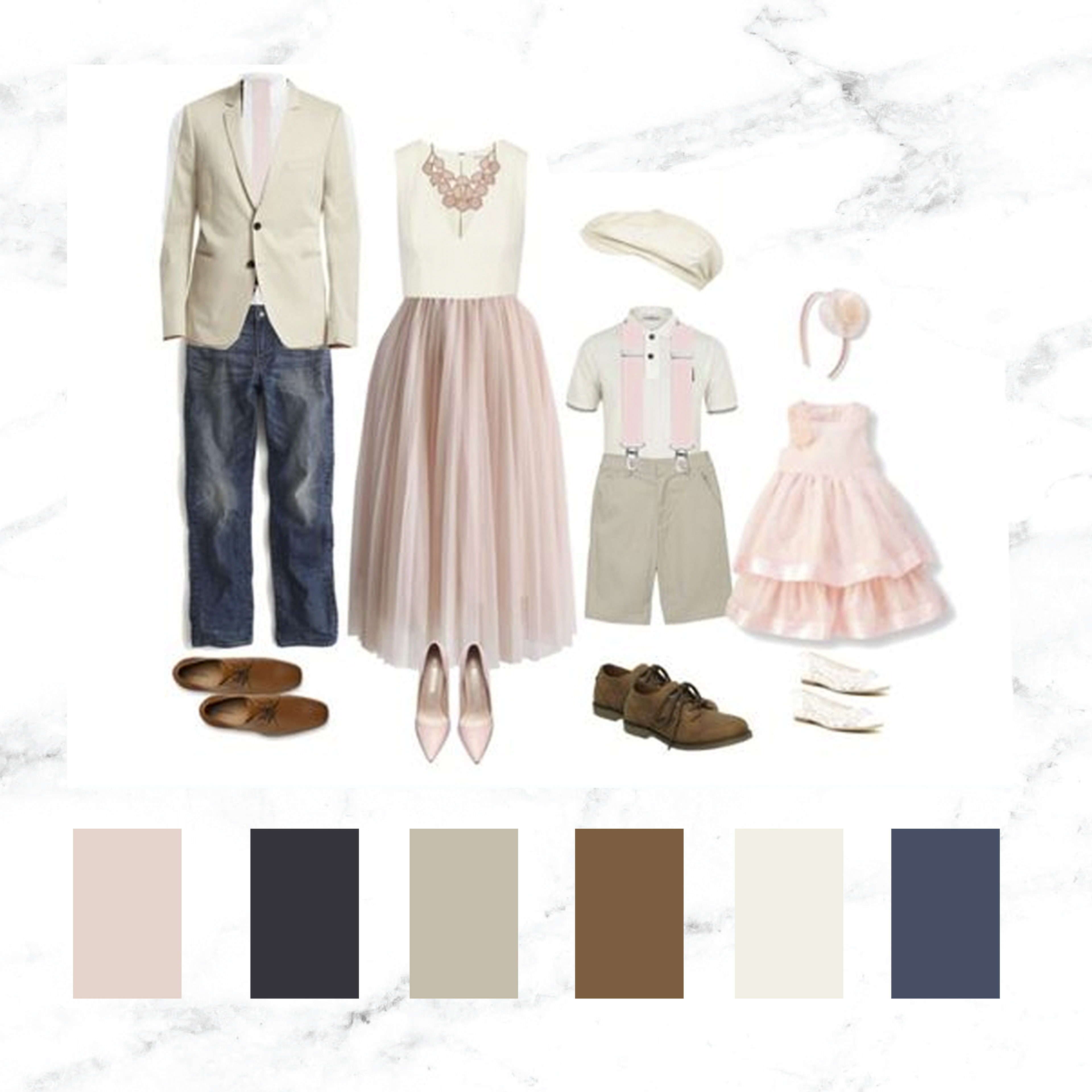 Spring outfits and colours