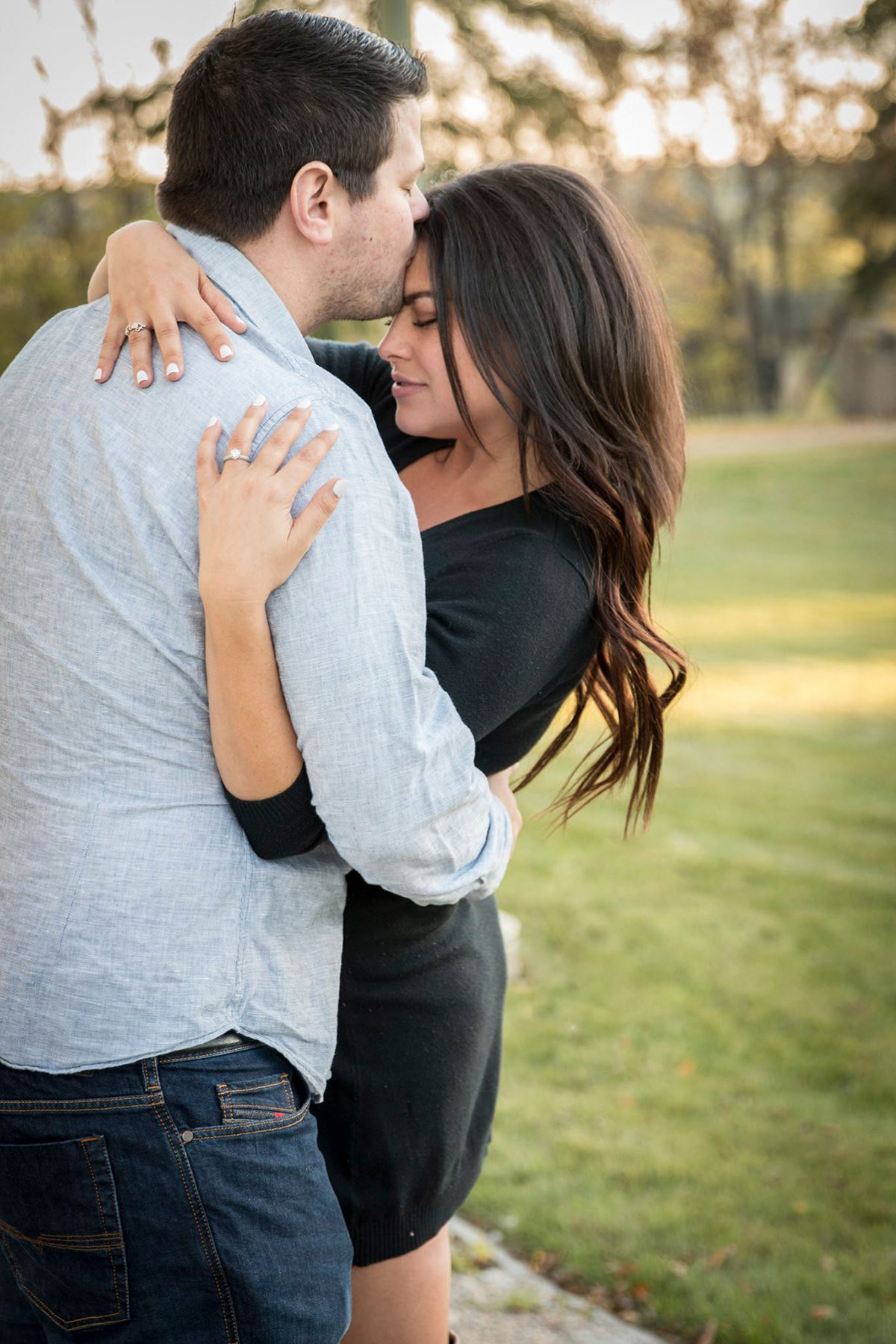 Couple at government house in Edmonton