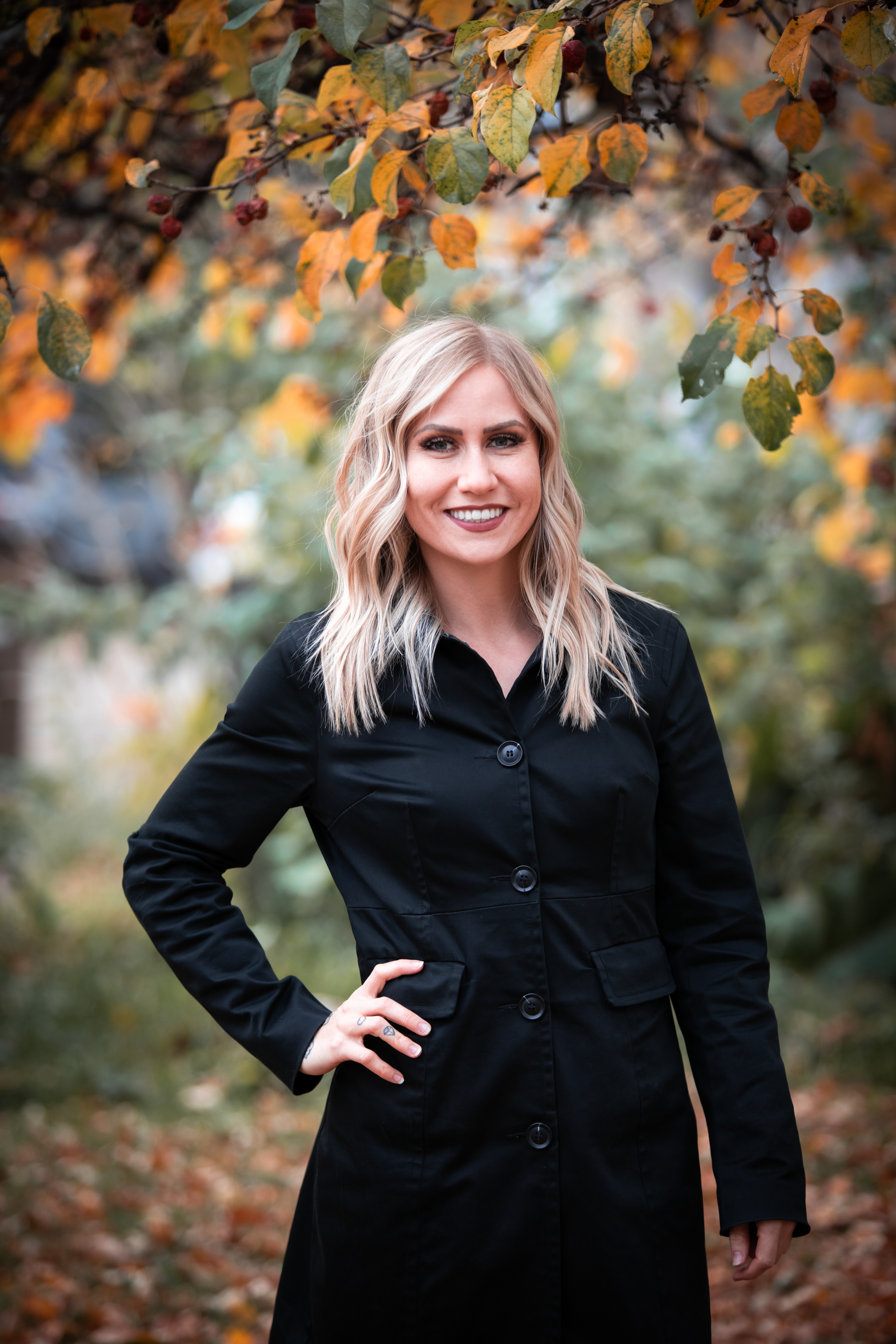 edmonton headshots in fall