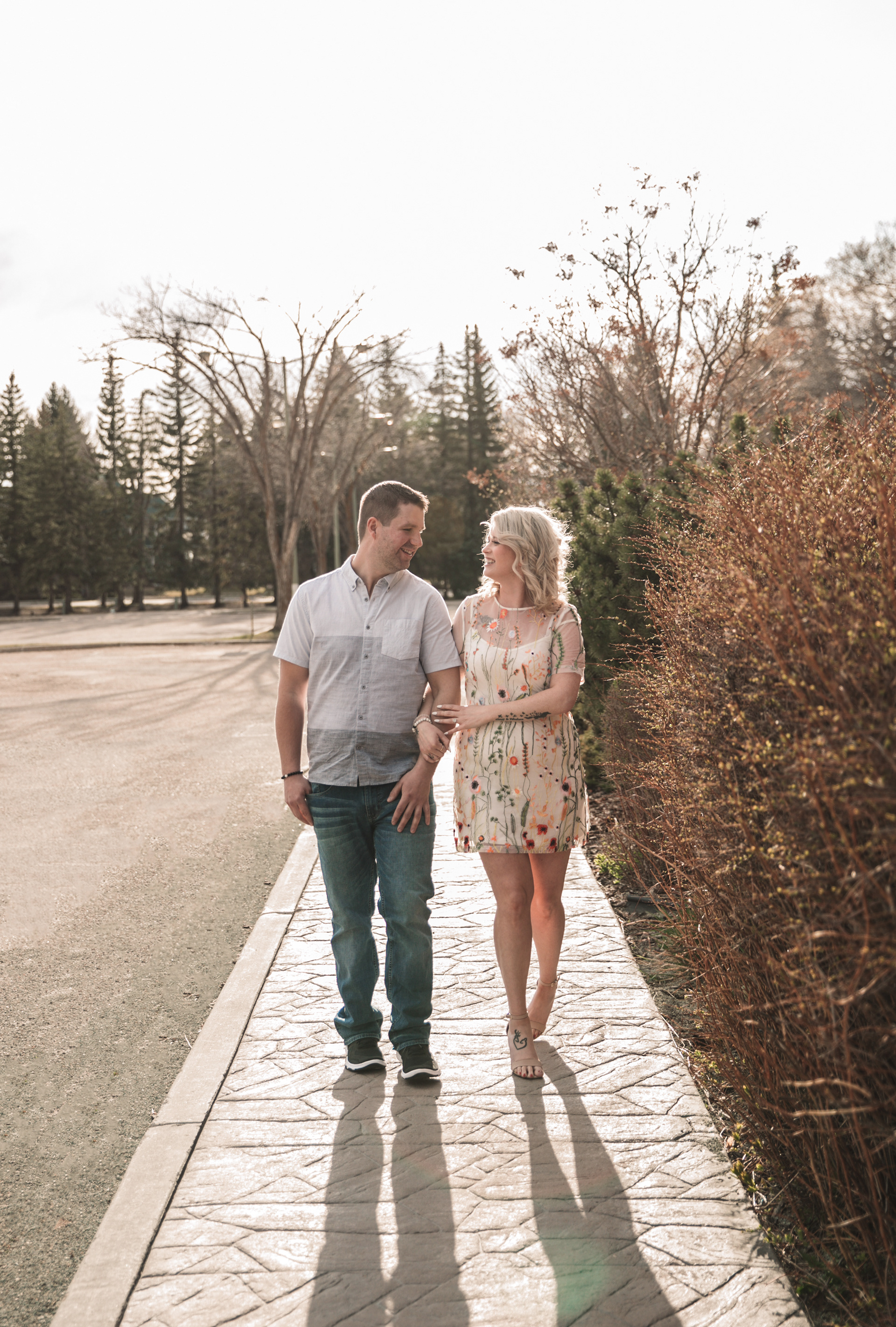 Couple at government house in Edmonton