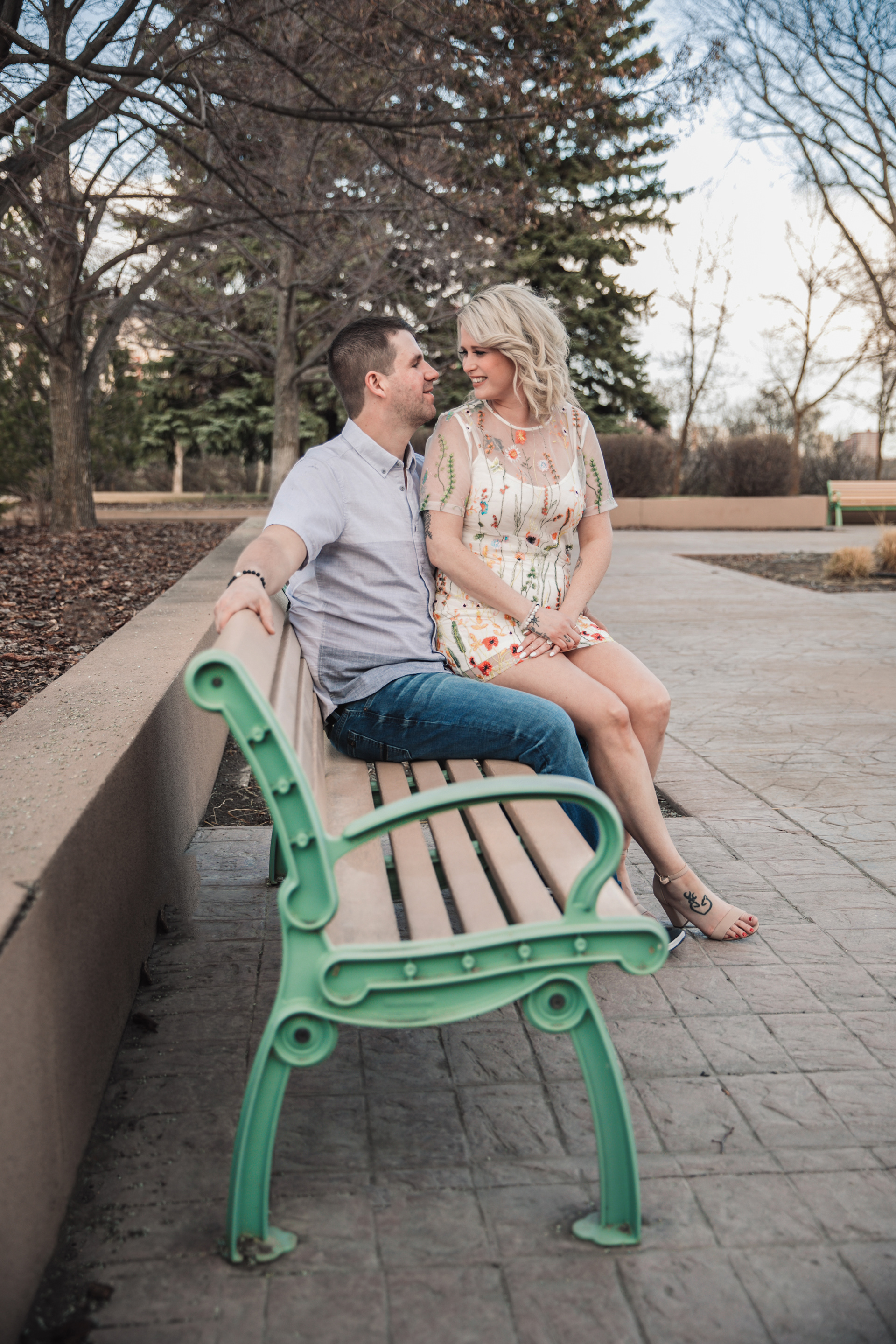 Couple at government house in Edmonton