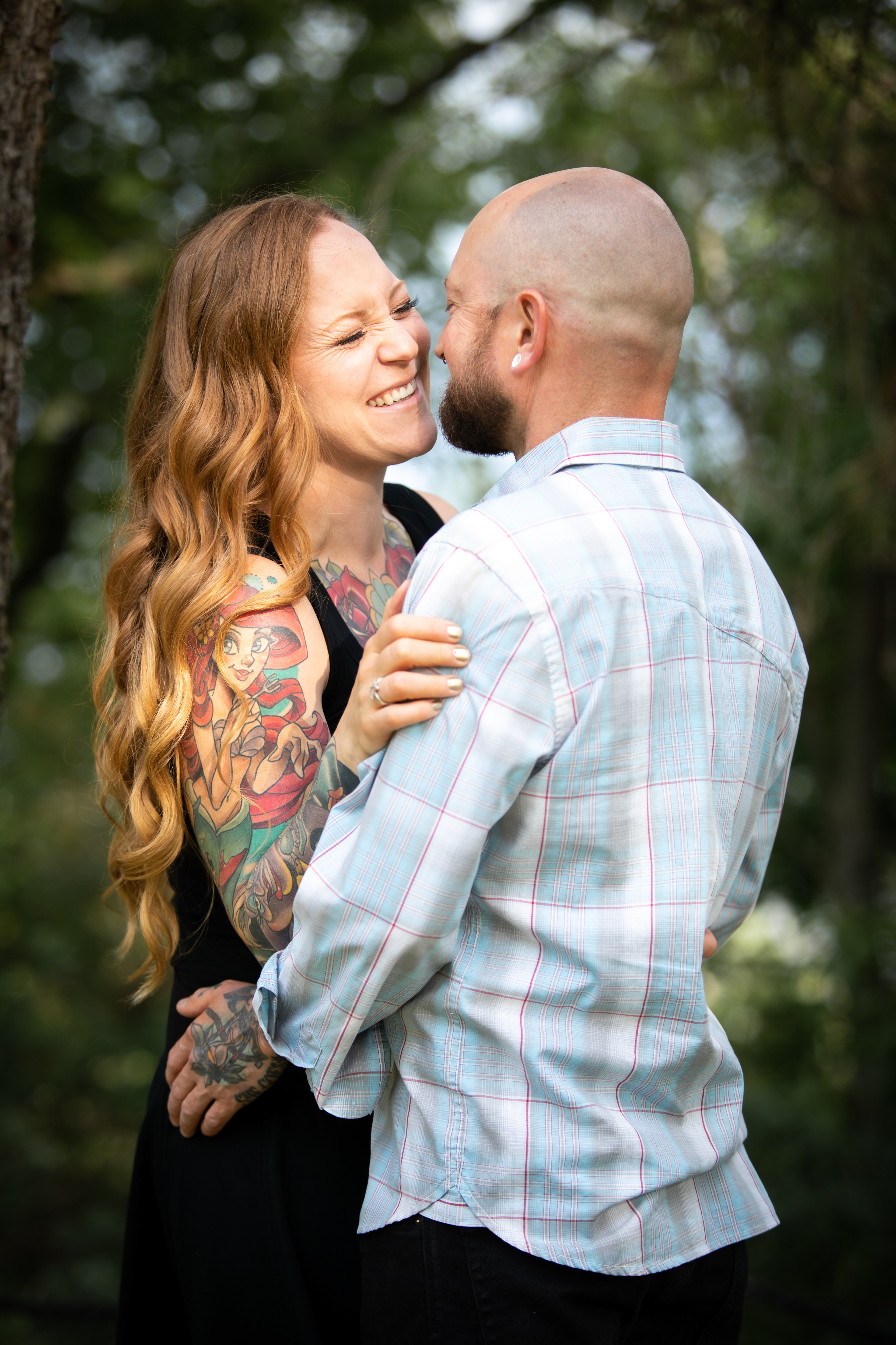 Couple at government house in Edmonton