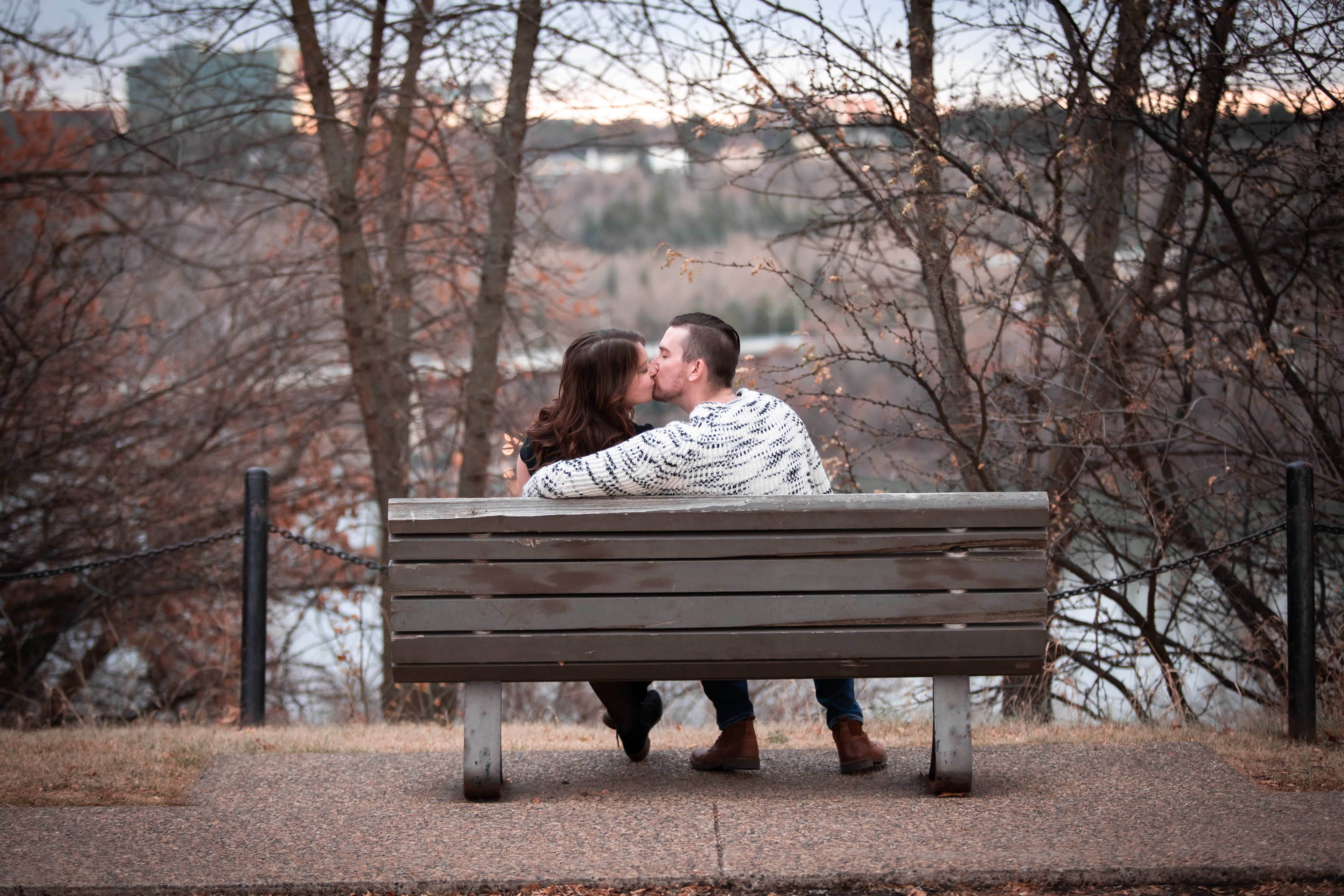 Couple at government house in Edmonton