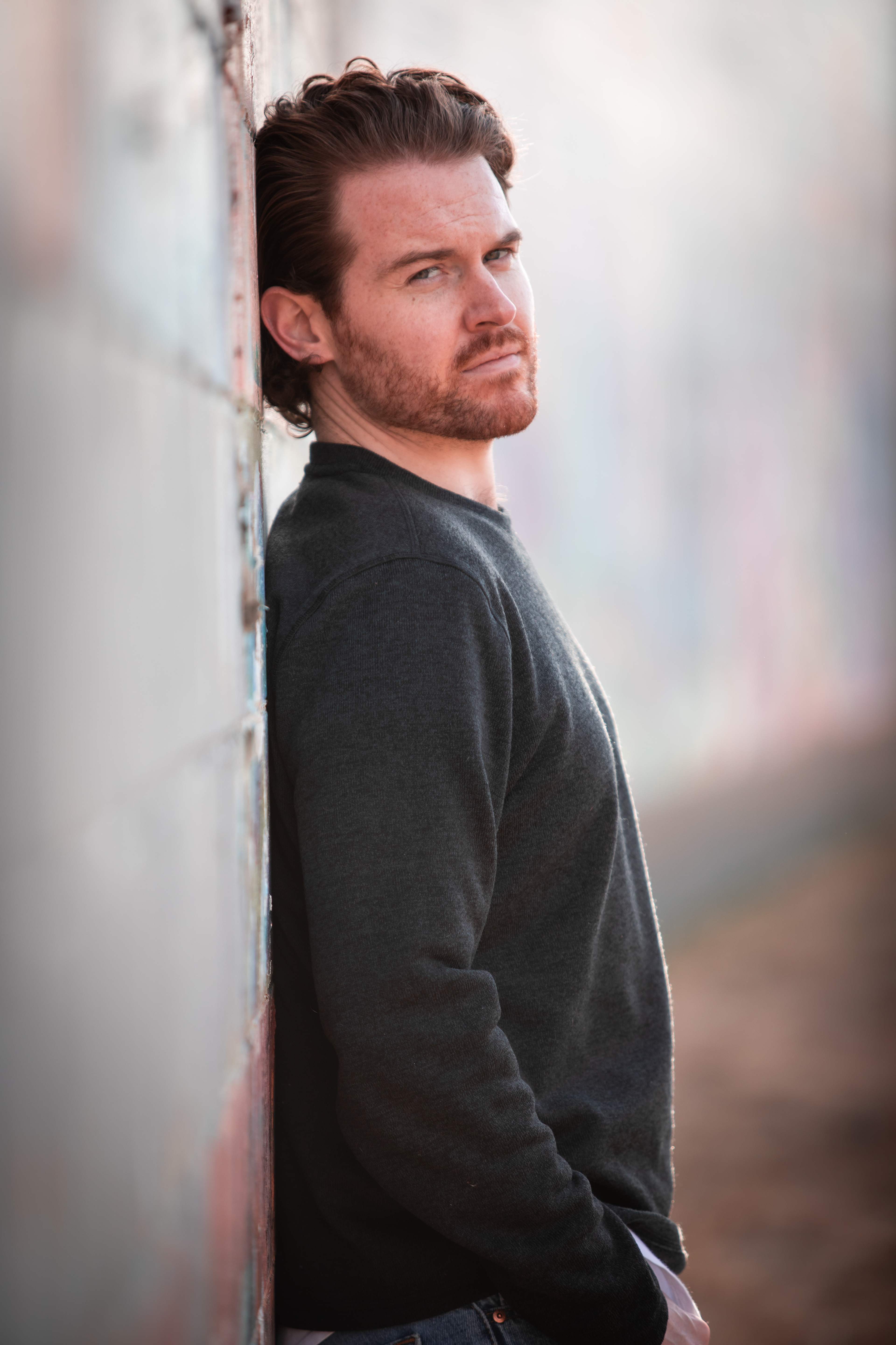smouldering man