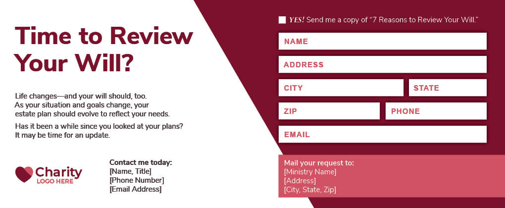 Back - Customizable receipt insert