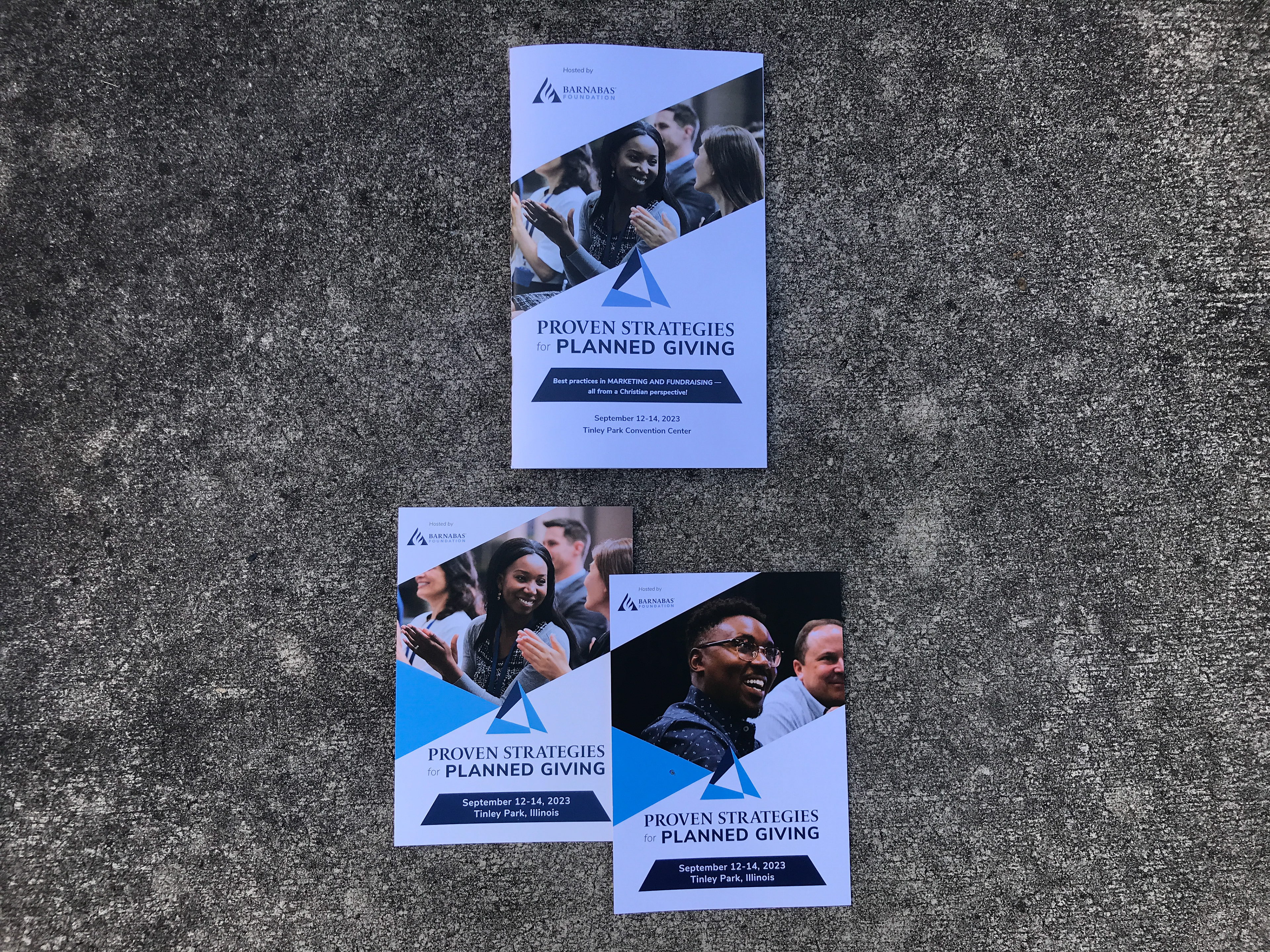 Program Booklet & 2 "Last Chance to Register" Postcards