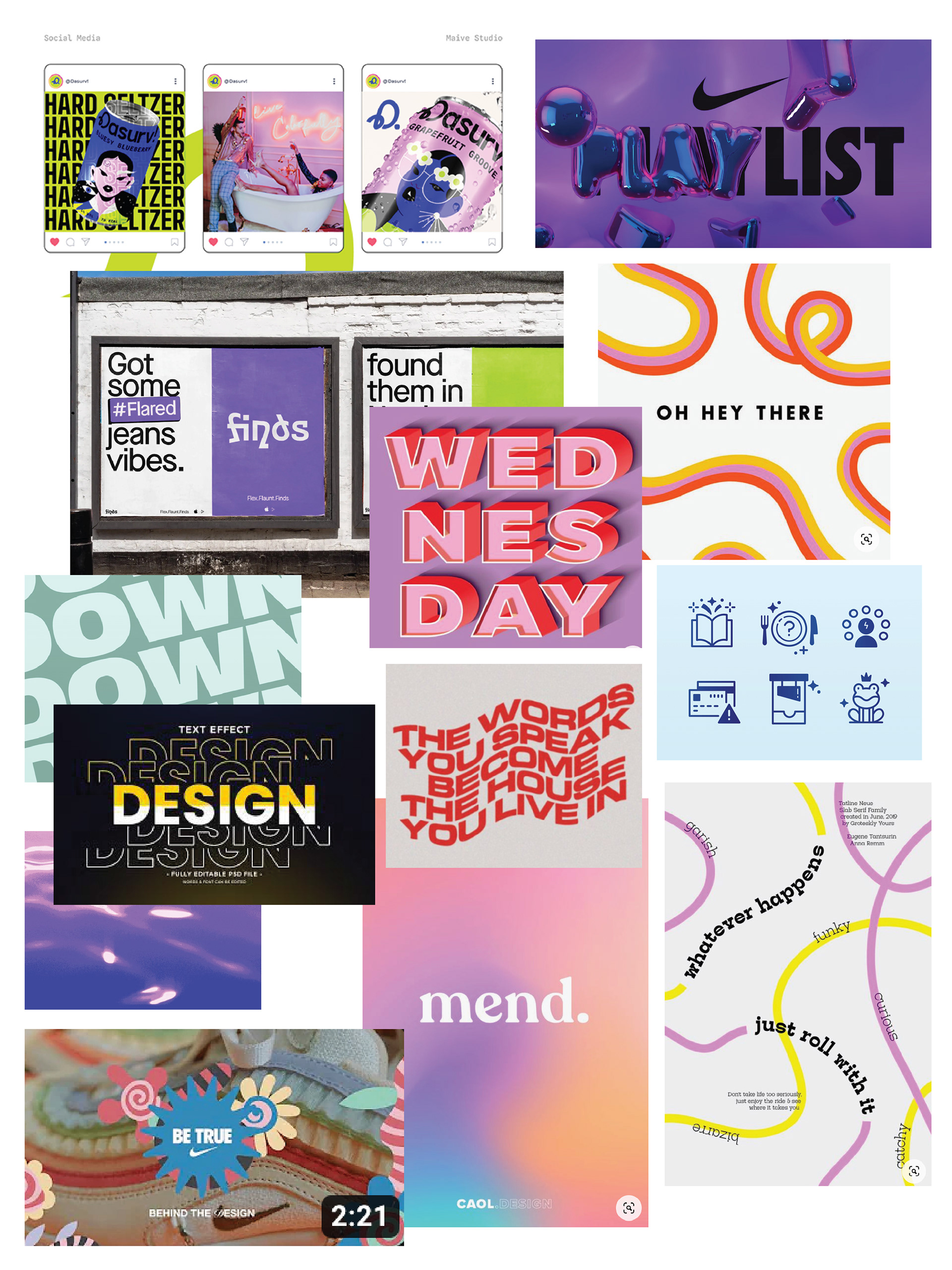 A mood board that we put together / Page 2