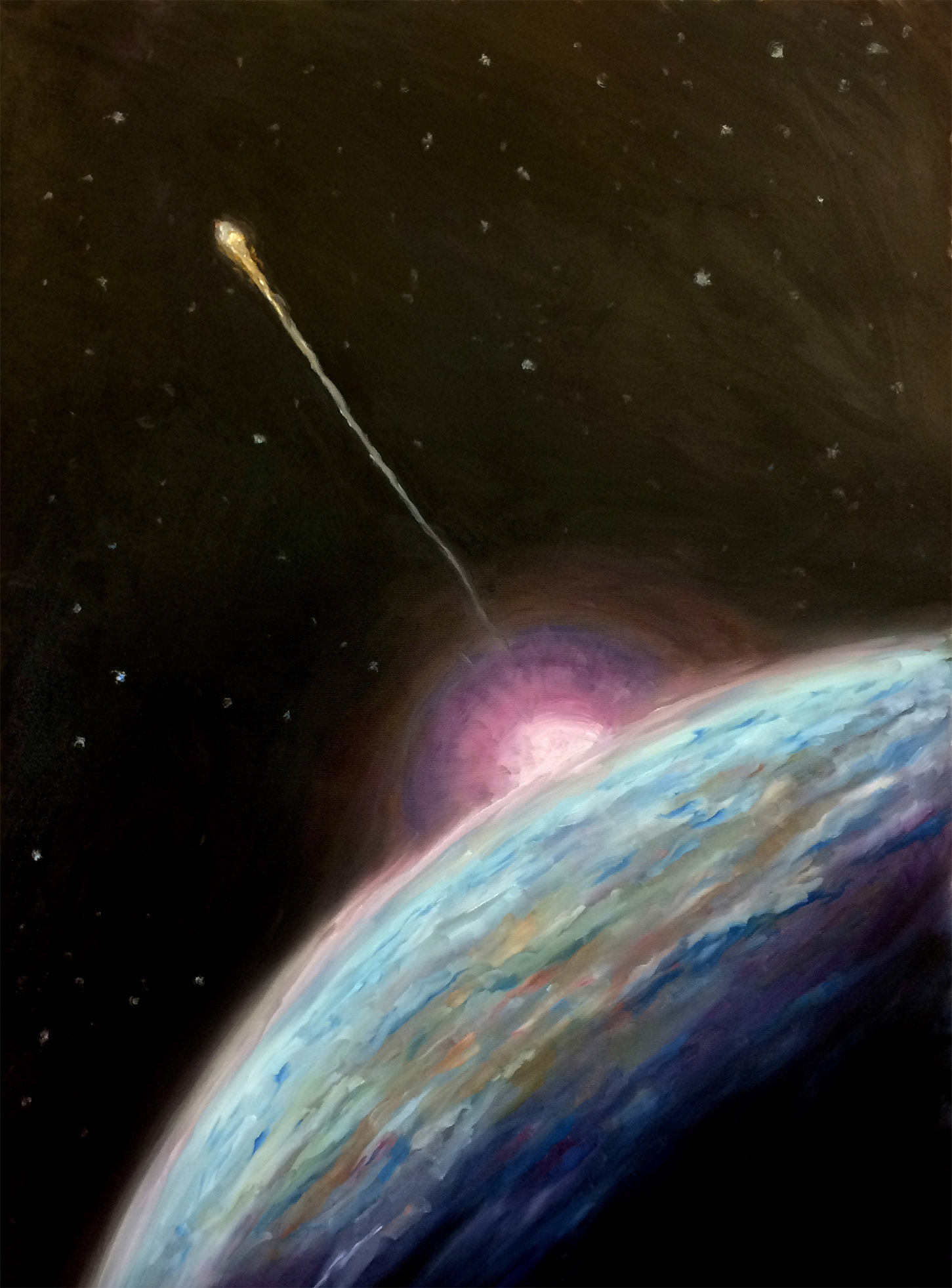 (Oil on canvas, 2015)