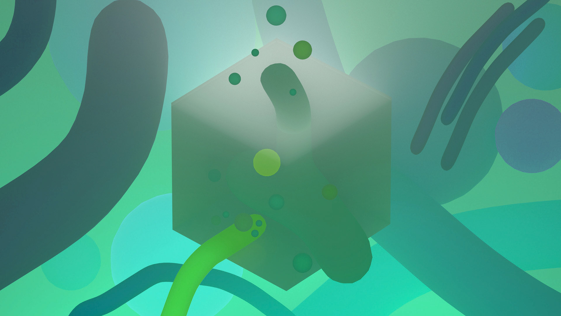 "Microbe Greens" (Arnold Render, 2017)