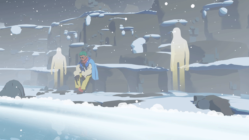"Winter World" (Arnold Render, 2021)