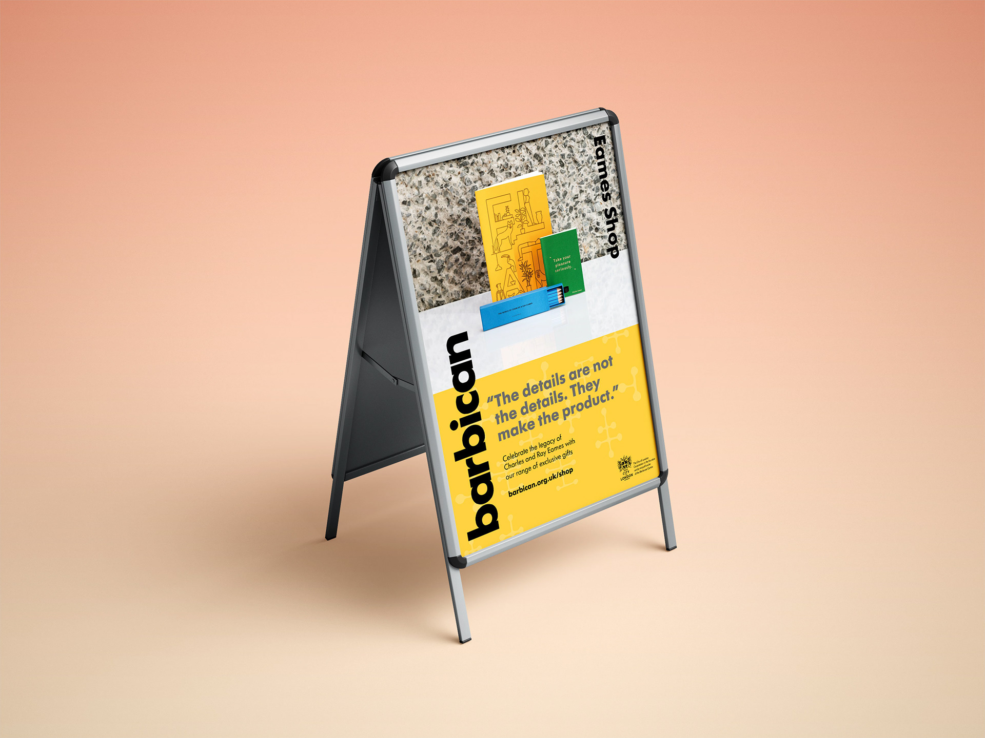 Poster for Barbican exhibition