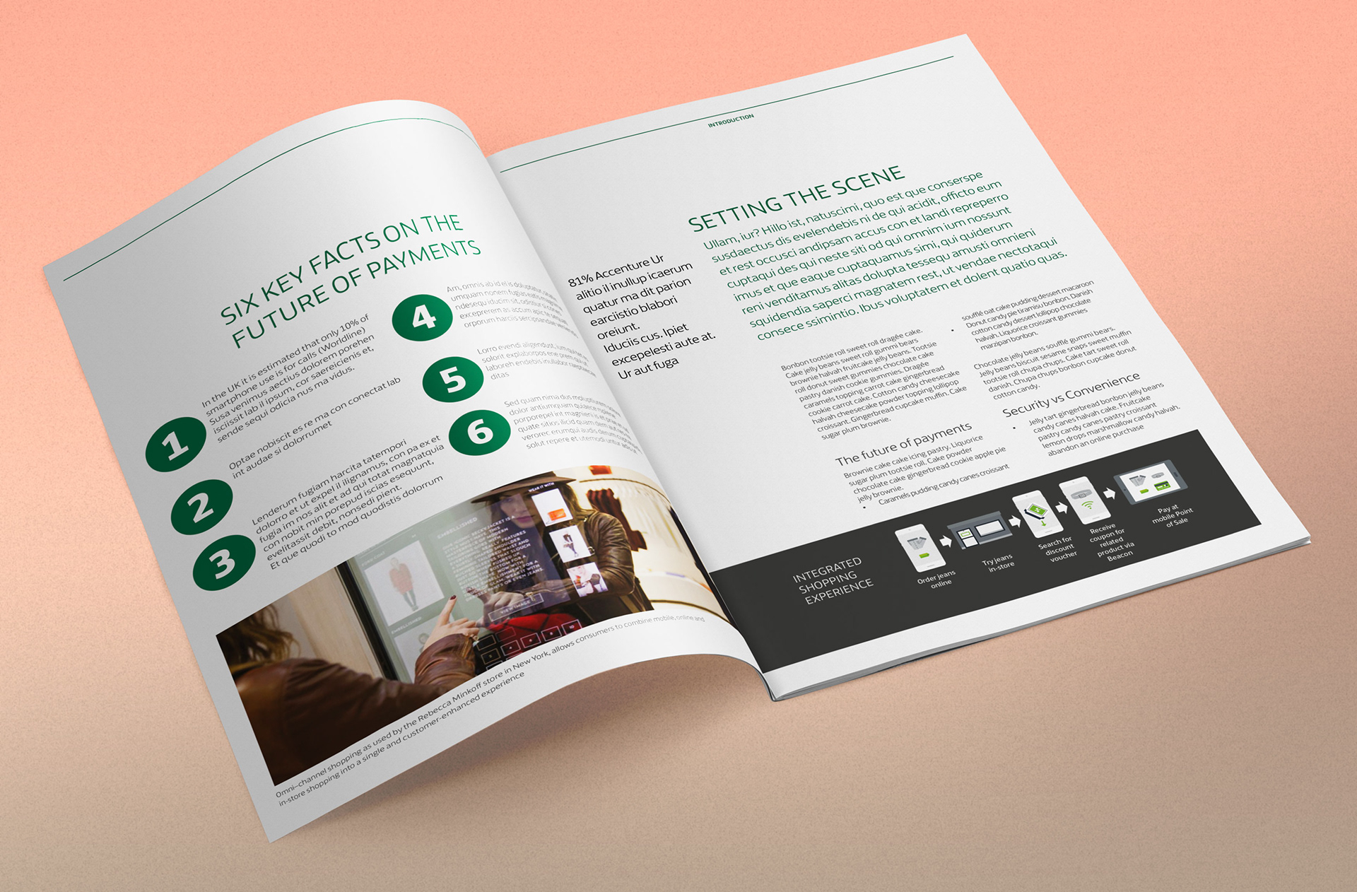 Spread from Whitepaper for Lloyds Bank (InDesign/Illustrator)