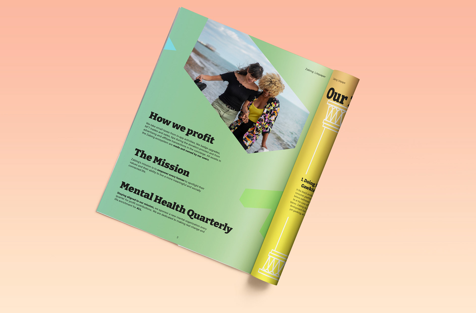 Whitepaper for start up (InDesign and Illustrator)