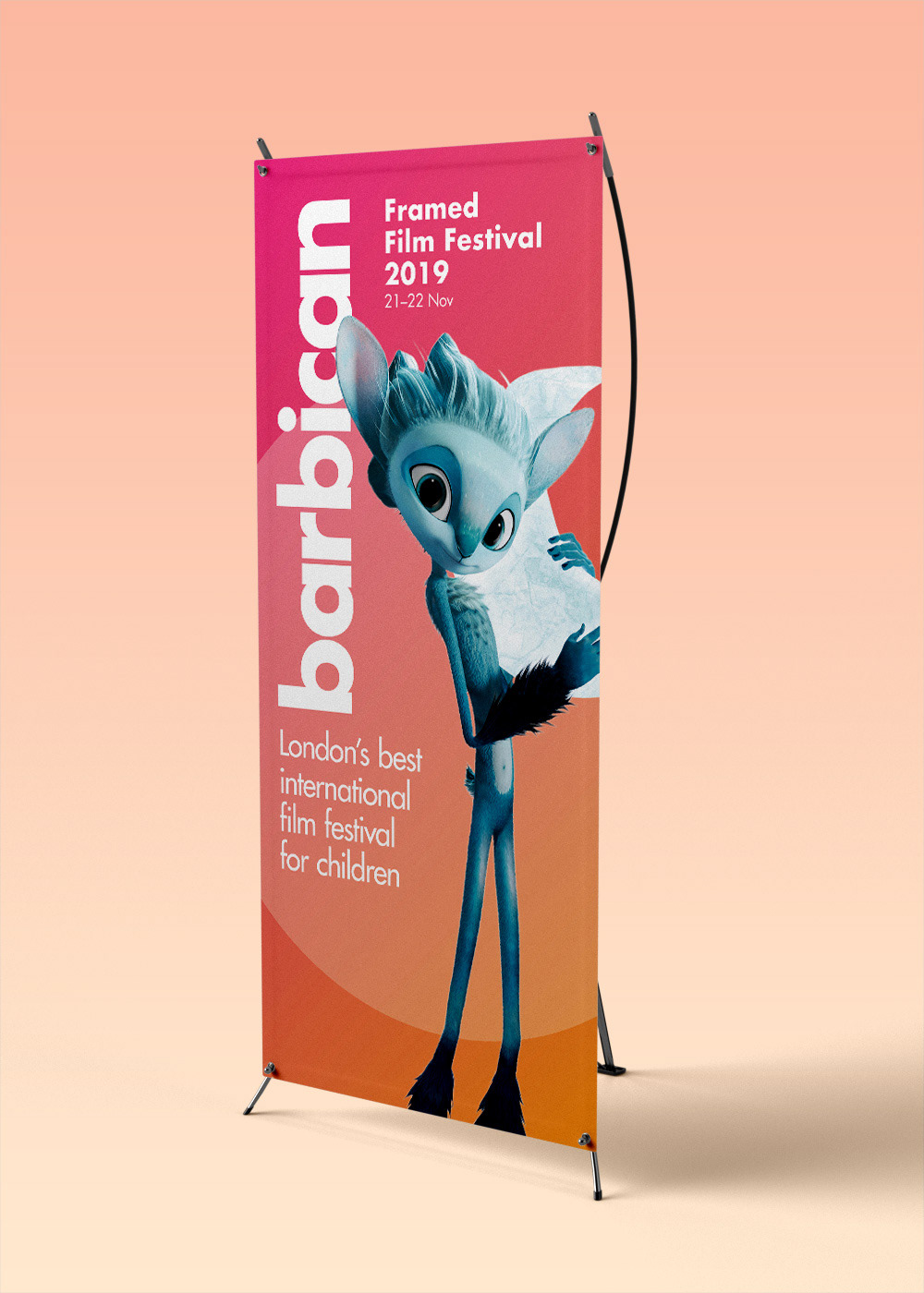 Banner for Barbican festival (Illustrator)