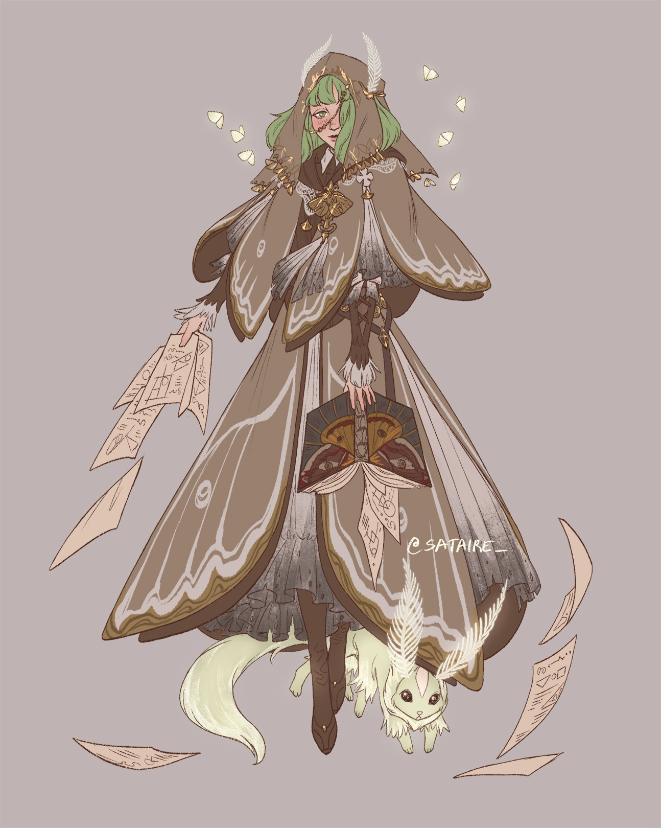 Moth Summoner OC