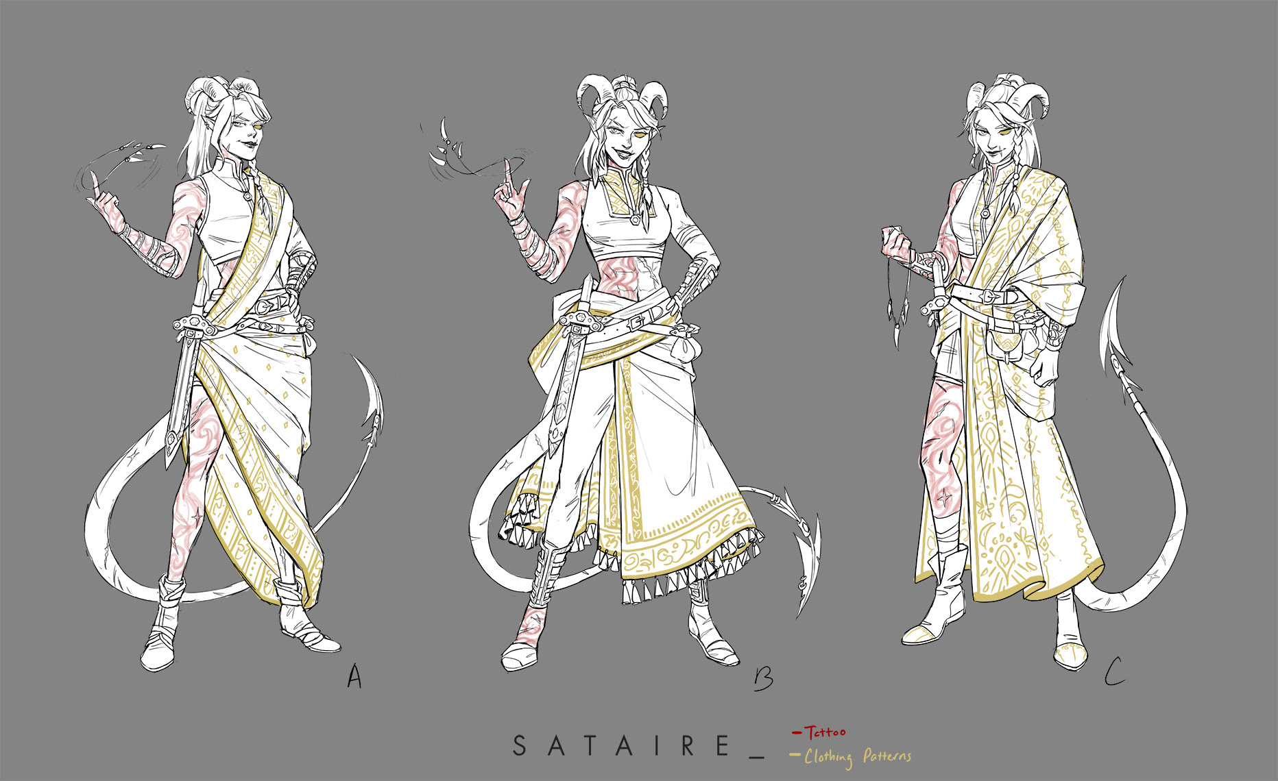 Nemesis Sketches