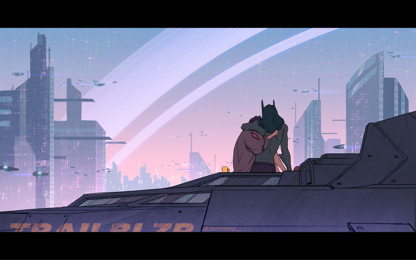 Morning, mutual's OC and series
