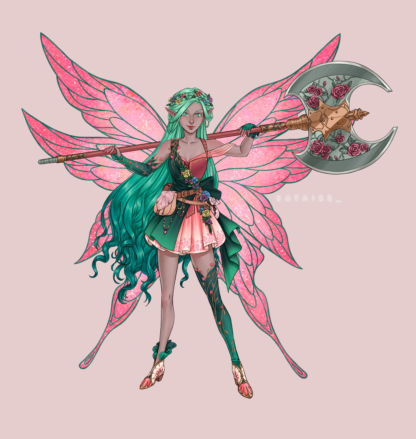 Wisp, The Fairy Barbarian