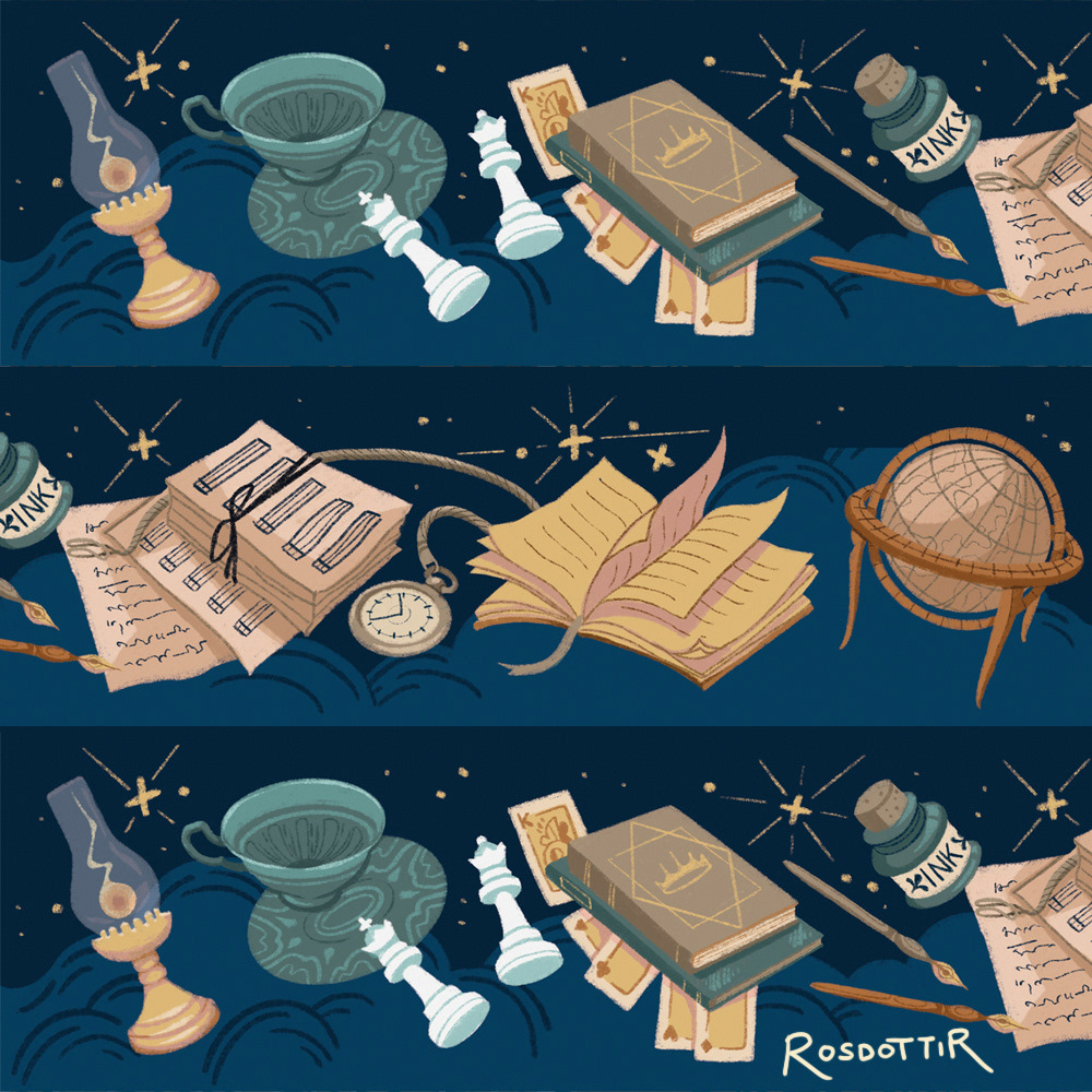 Washi tape designs for Illumicrate