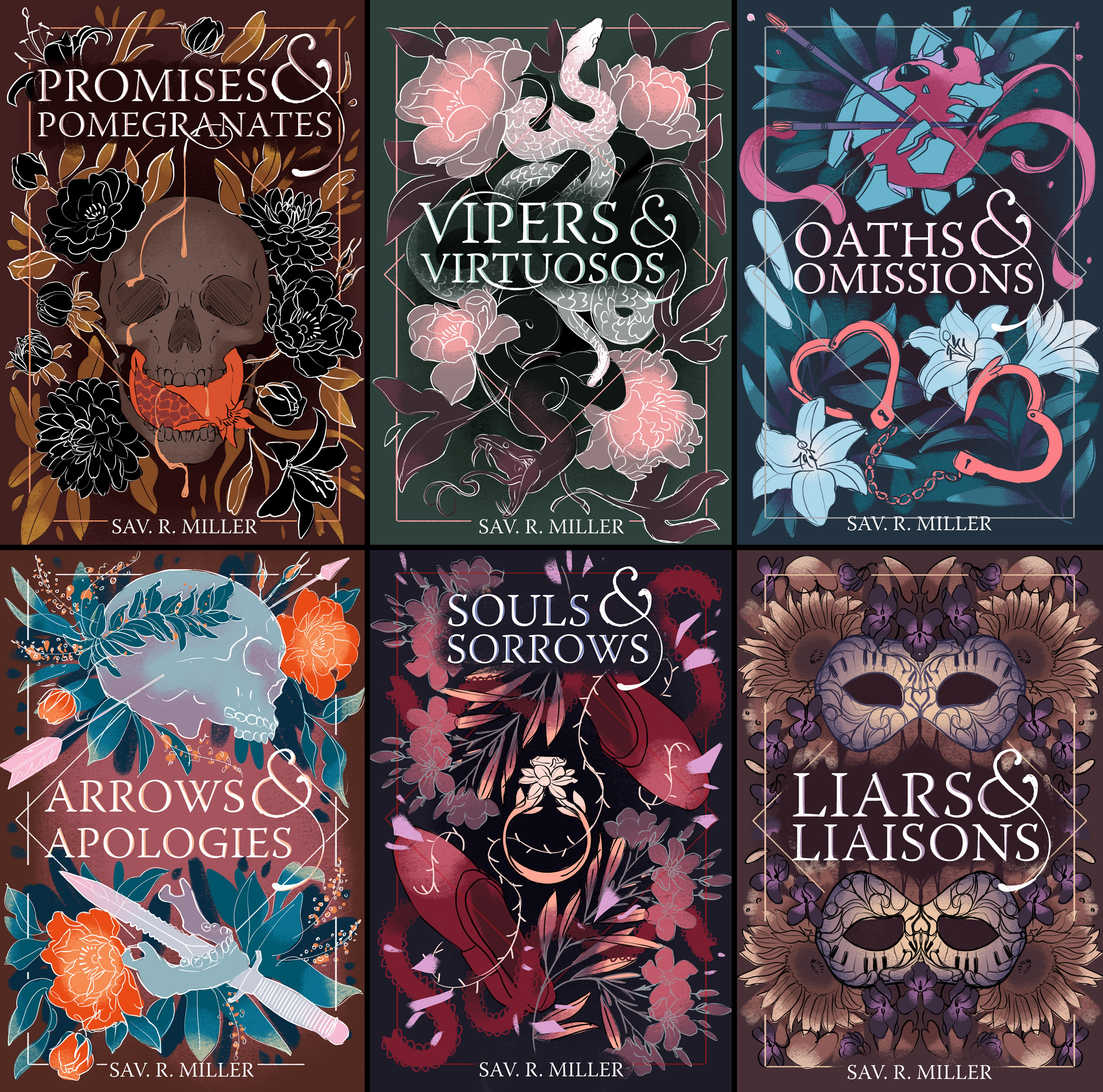 Full set artwork for Monsters & Muses special edition set