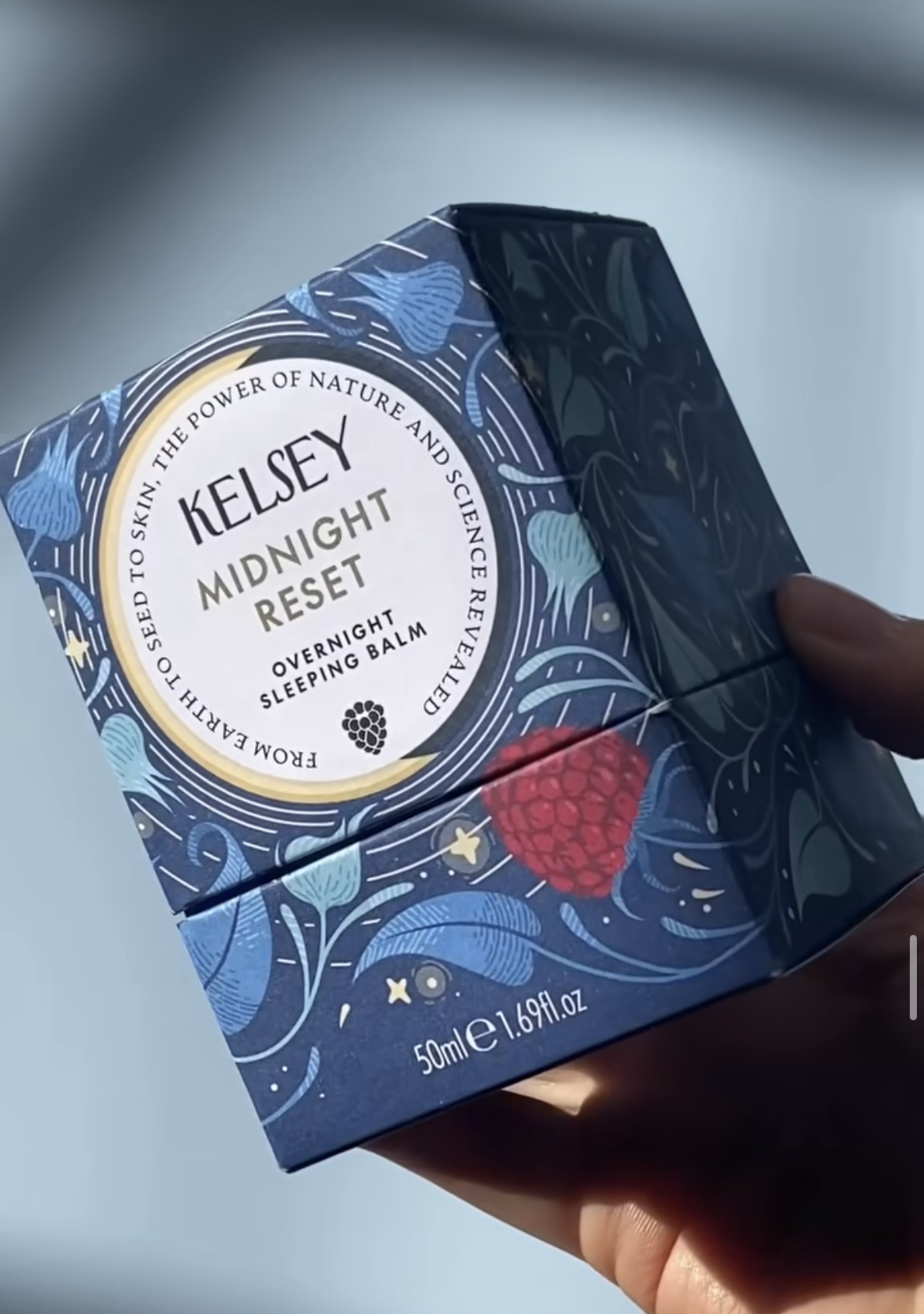Rebrand and illustration for Kelsey skincare
