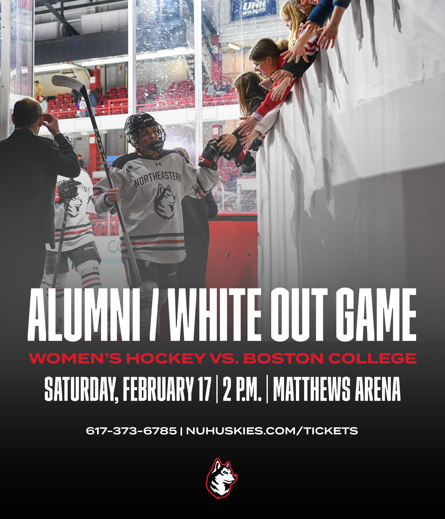 Email graphic for Northeastern WHKY