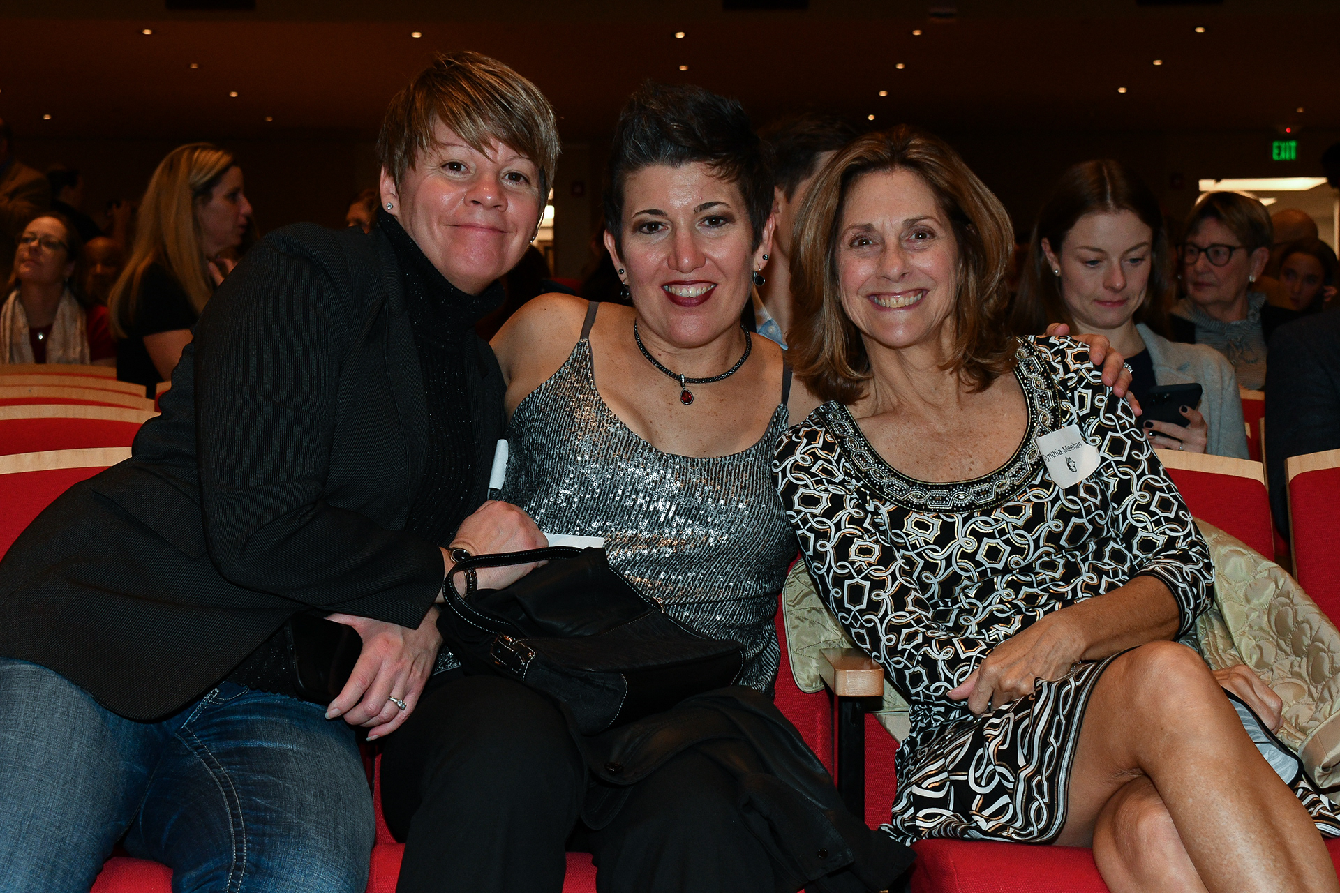 Denise Nasca with her friends and family