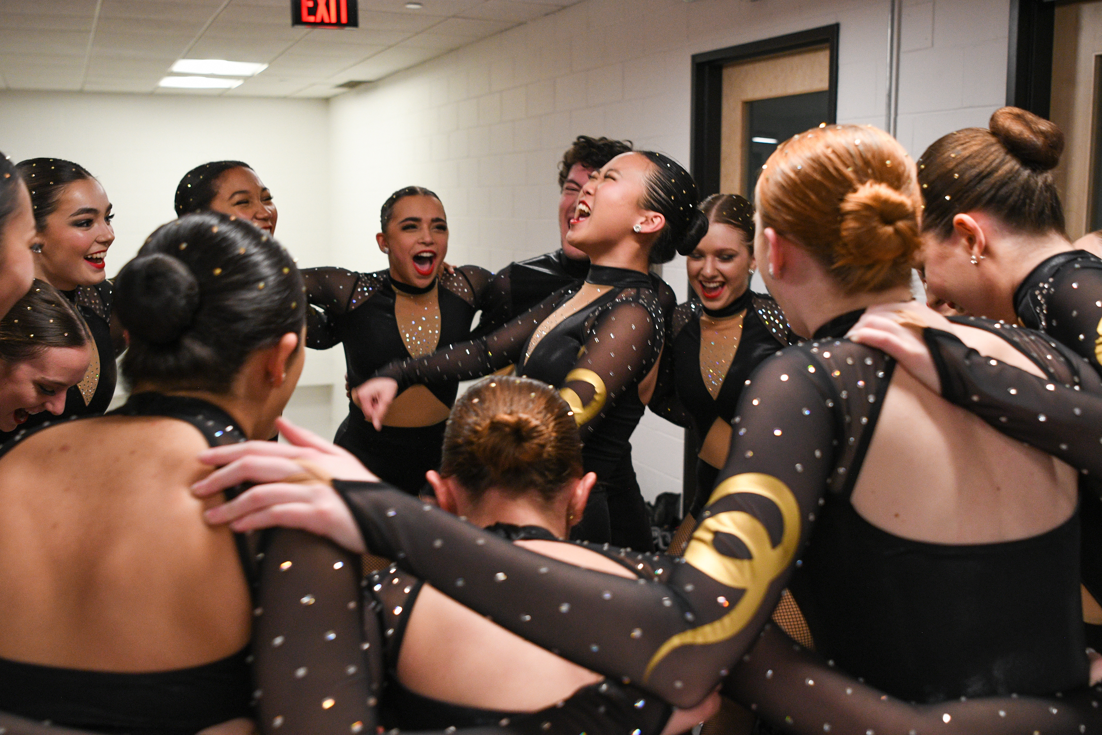 NU Dance 2023: Nationals Send Off - pre-performance hype up