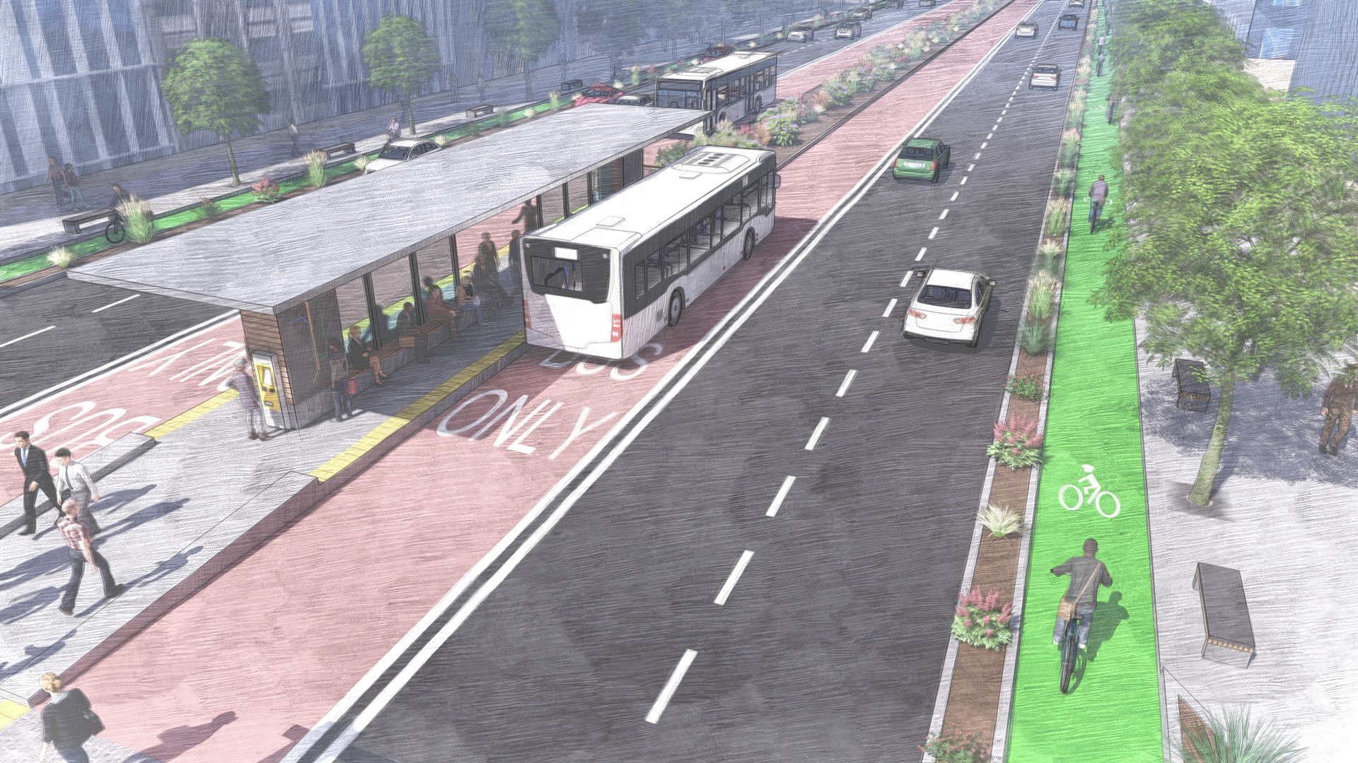 Downtown BRT Concept