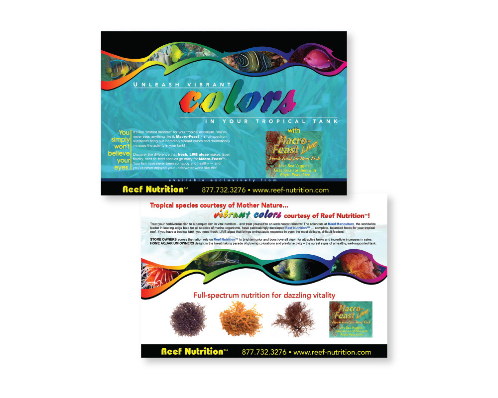 Reef Nutrition 6x9 Postcard Handout