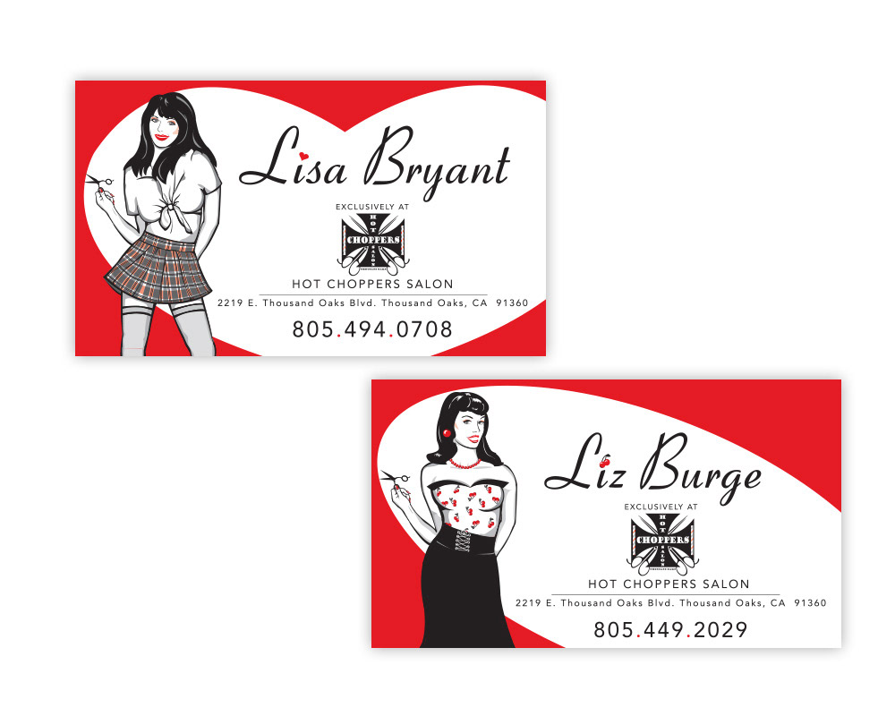 Lisa and Liz Business Cards