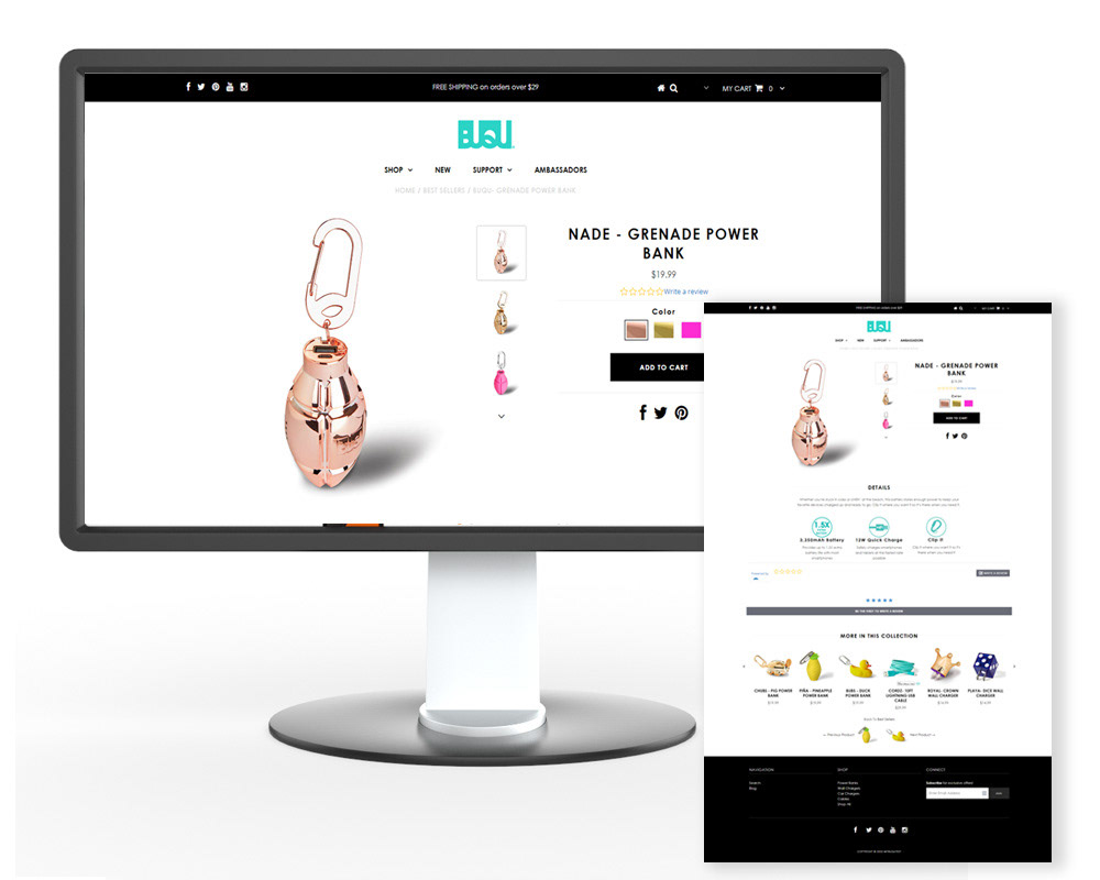 BUQU Product Detail Page