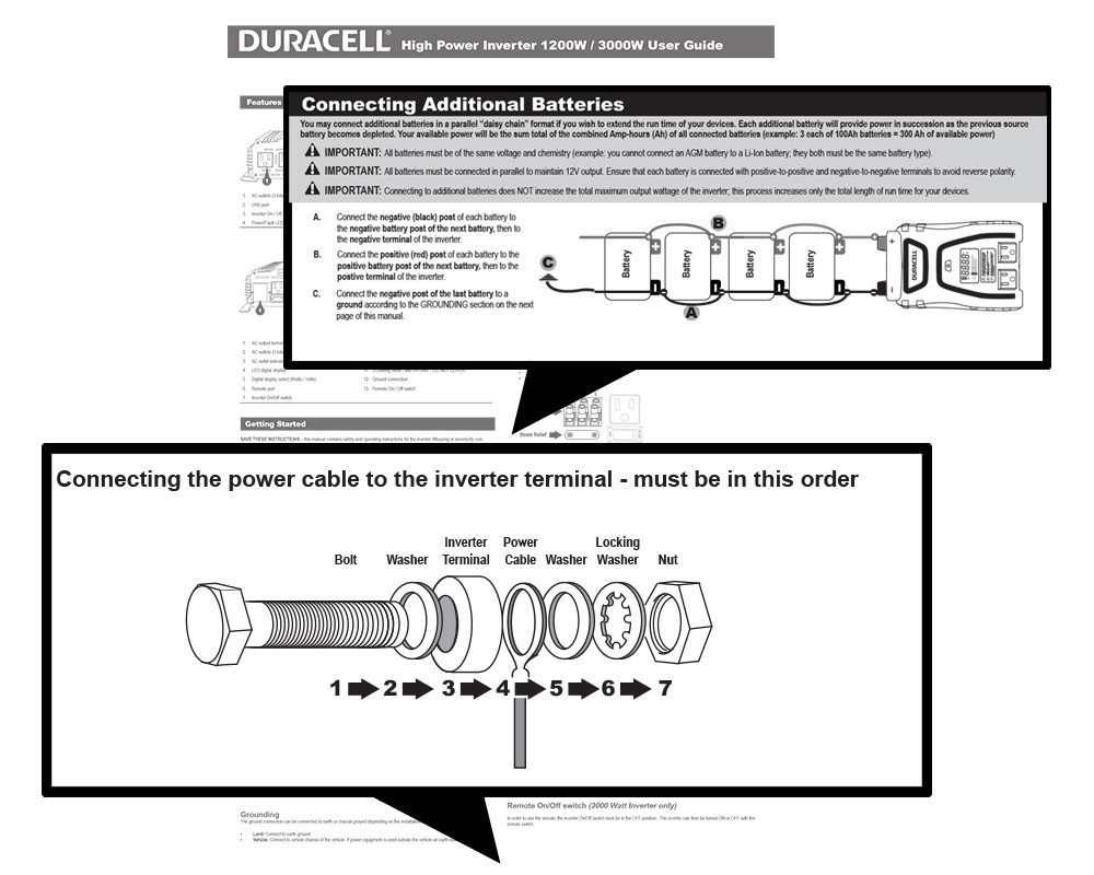 Illustration Details Duracell Manual