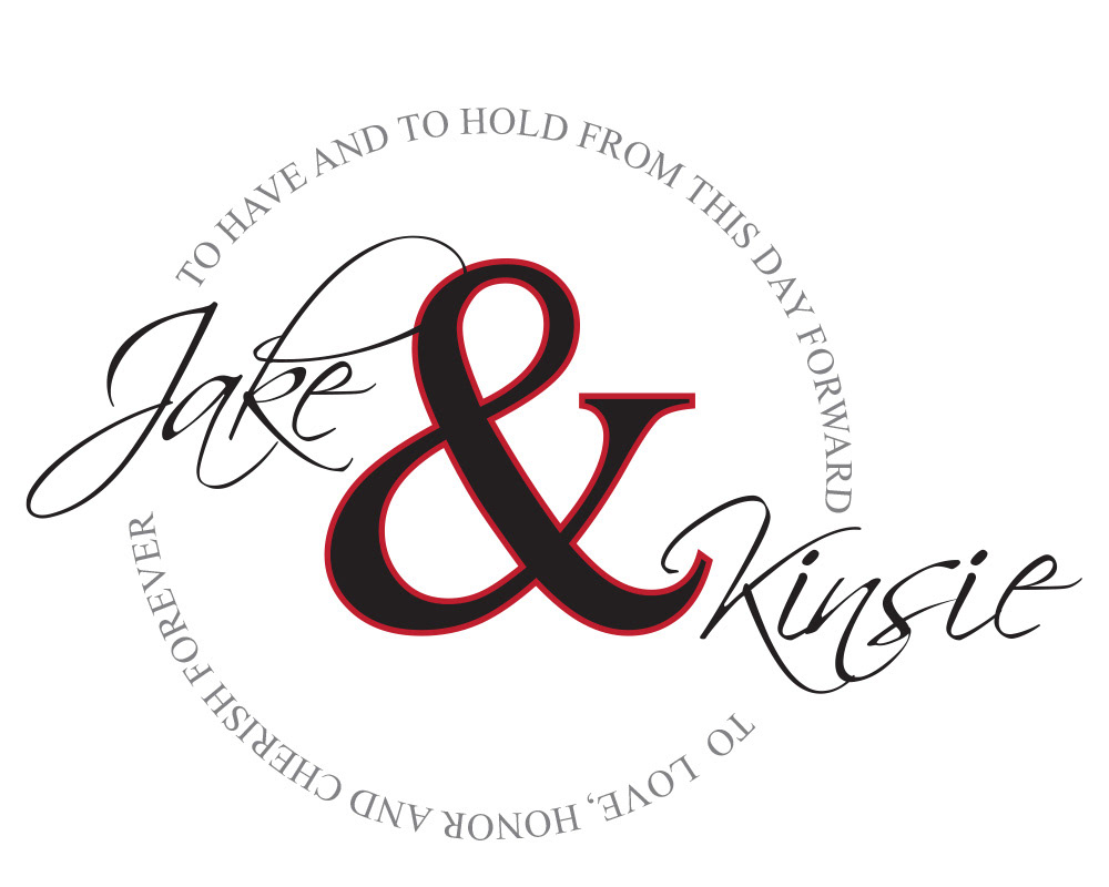Jake/Kinsie Wedding Logo