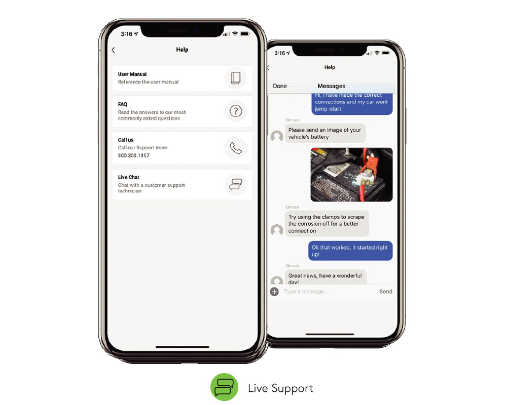 PowerHub IOS App Help Screens