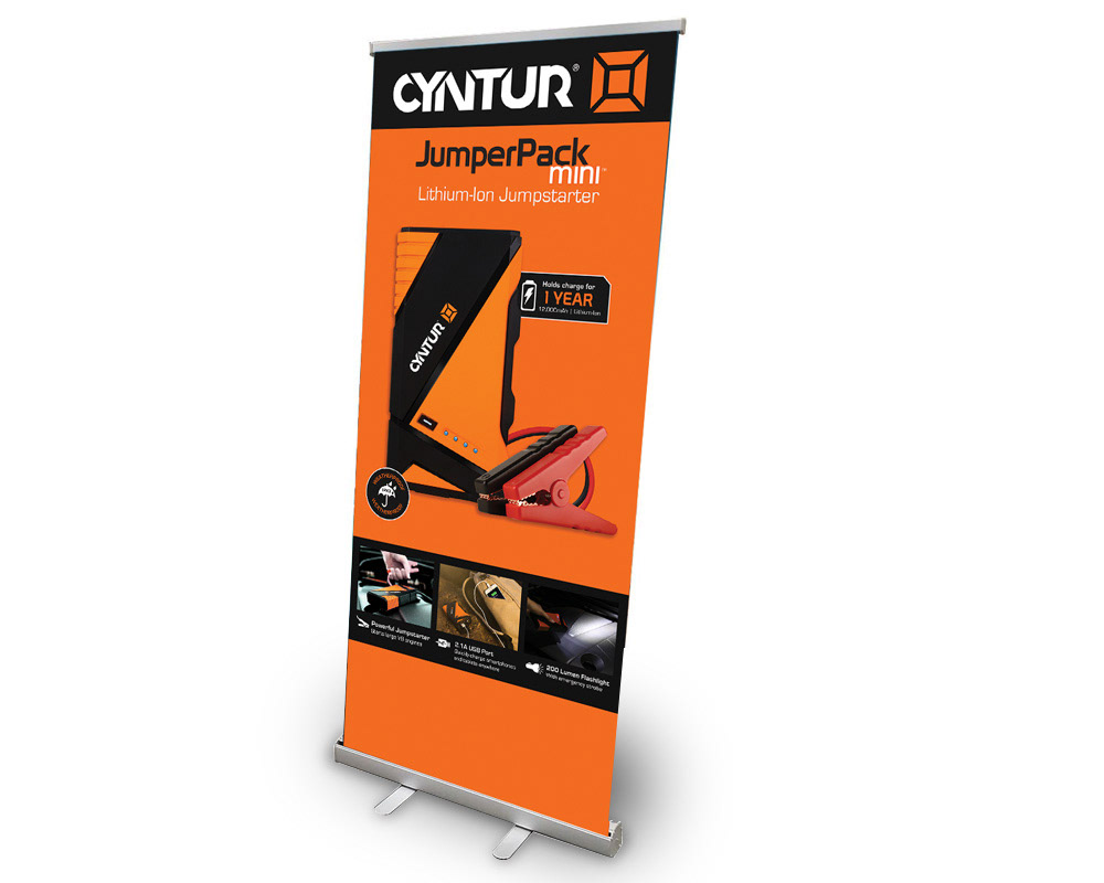 Cyntur Pop-Up Sign