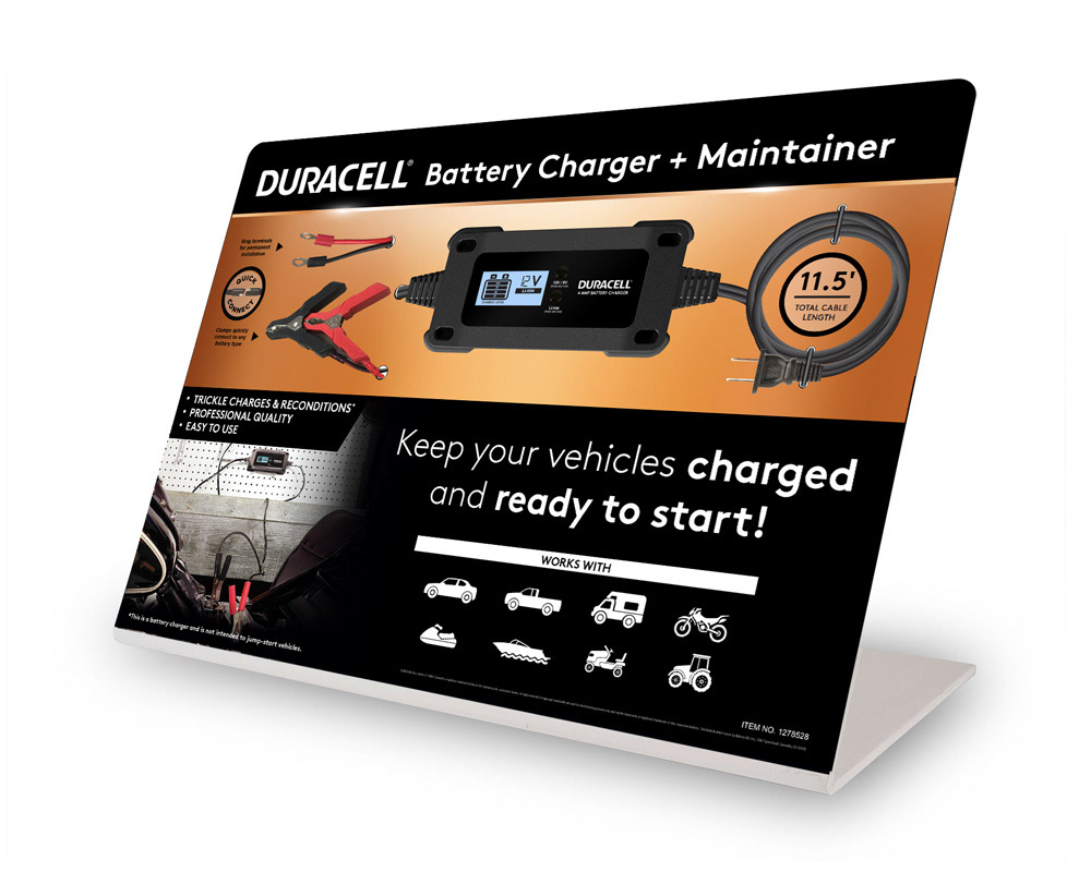 Duracell Battery Charger Demo Board
