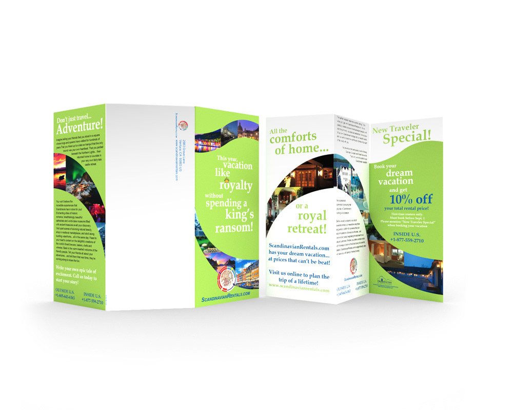 Scandinavian Rentals Trifold Brochure