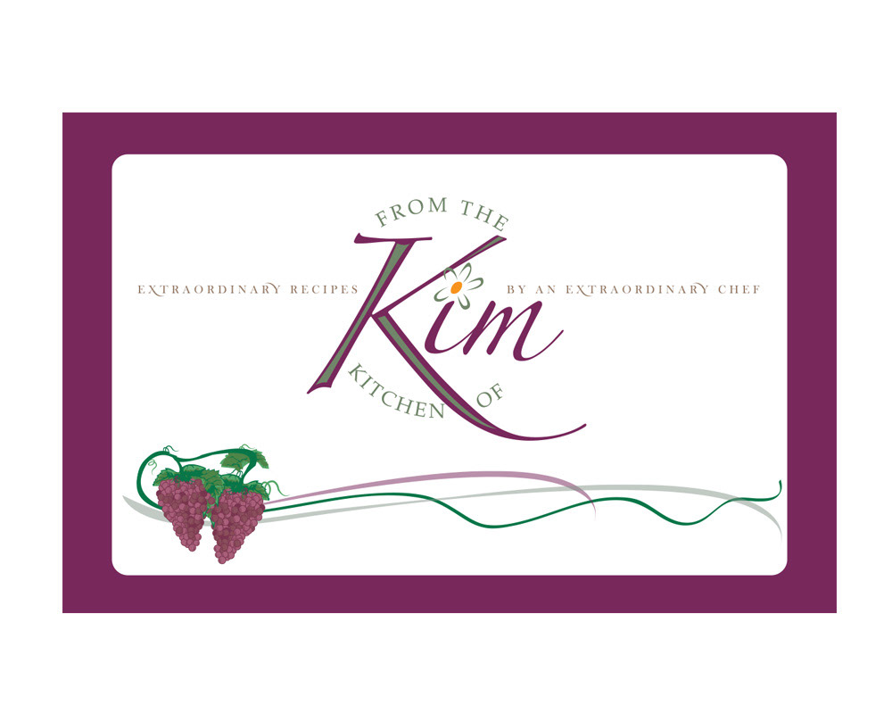 Kitchen Of Kim Cookbook Label