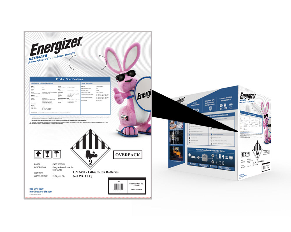 Box Panel w/HazMat and Compatibility