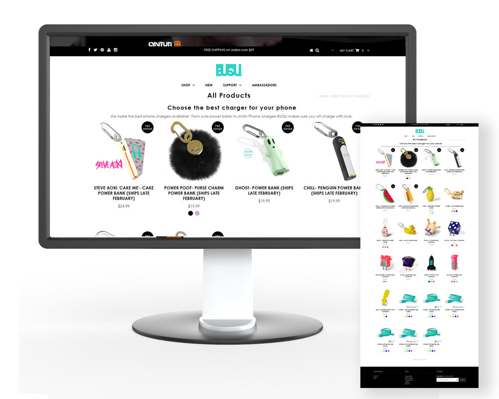 BUQU Products Page